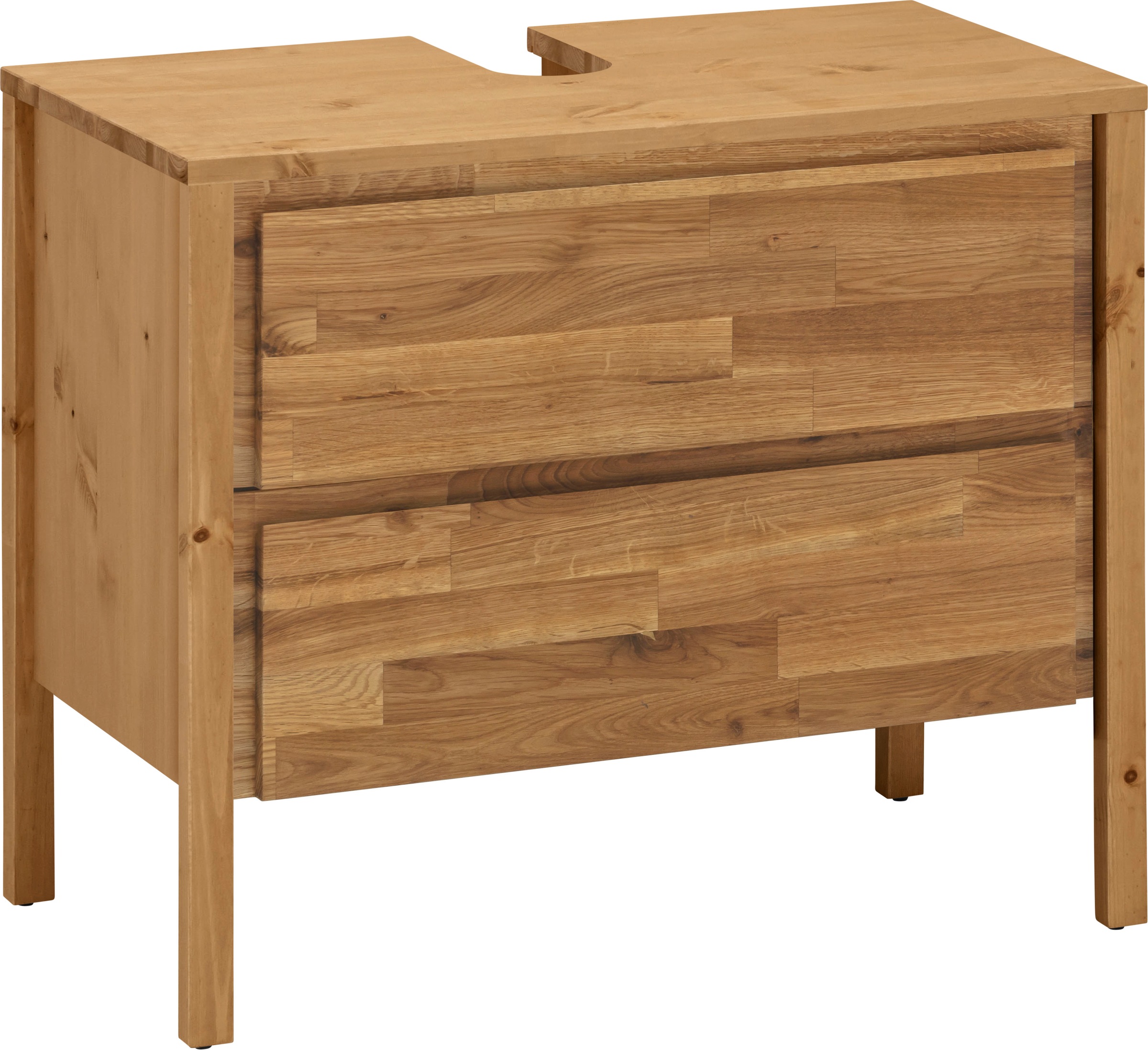 Image of GOODproduct Waschbeckenunterschrank »Onnika«, Breite 70 cm, vegan, Massivholz mit pflanzlichem Bio Öl behandelt bei Ackermann Versand Schweiz