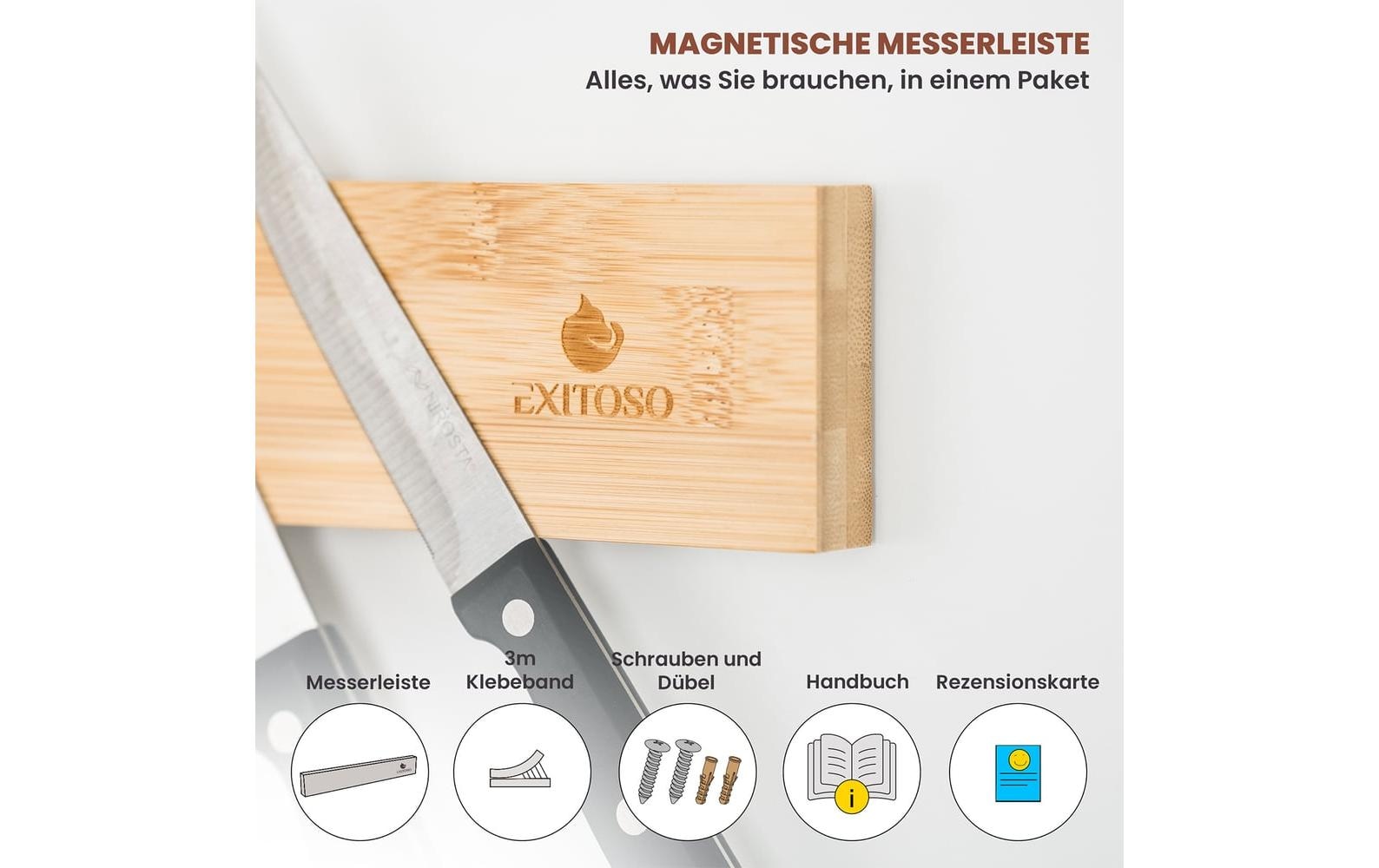 Messerleiste »Exitoso für Messer 40 cm«