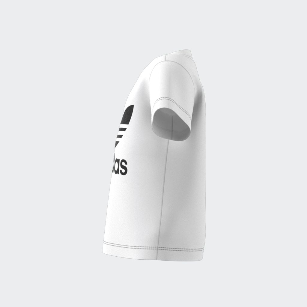 adidas Originals T-Shirt »TREFOIL KIDS« für Babys, sportlicher Schnitt, mit kurzen Ärmeln, mit Knopfleiste