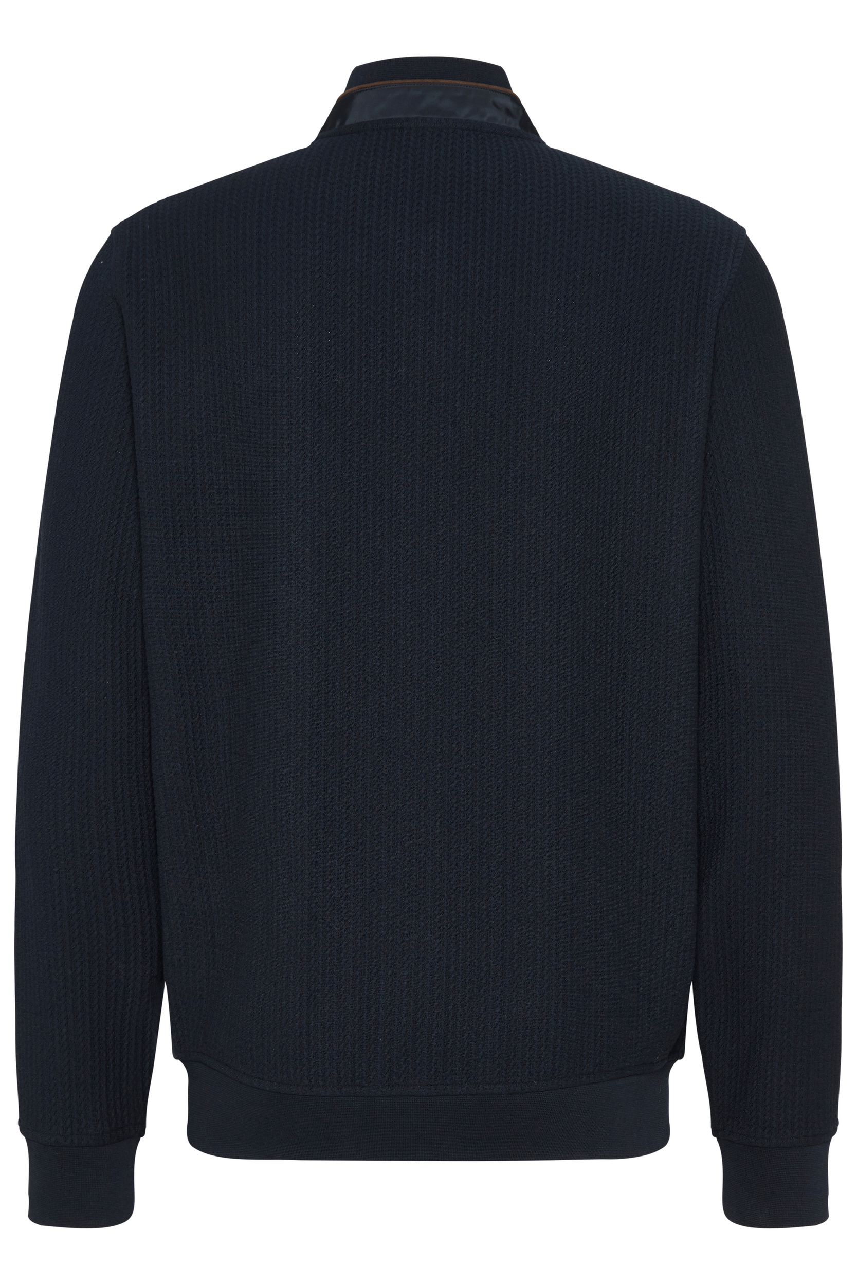 bugatti Sweatjacke, mit Collegekragen