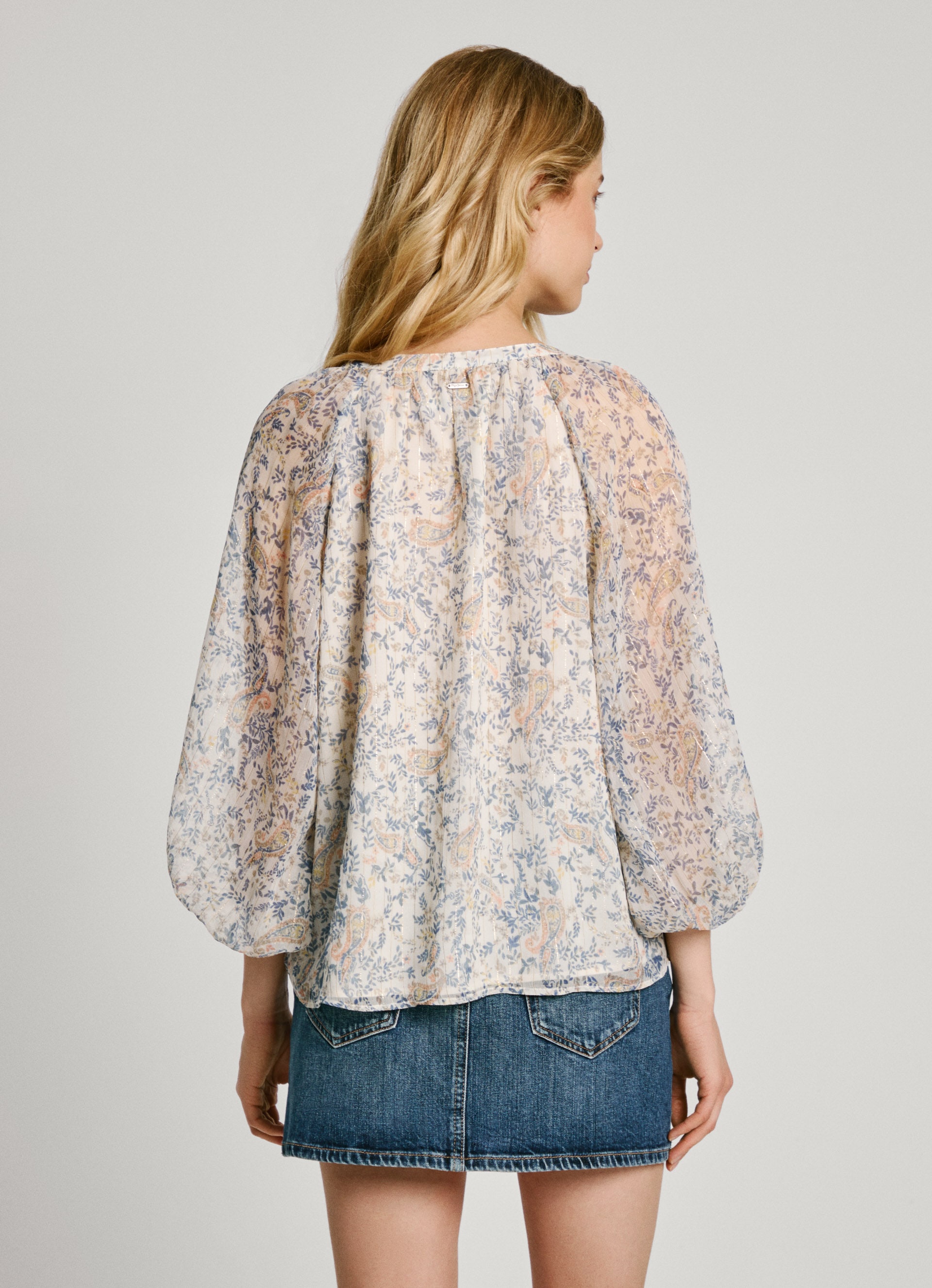 Pepe Jeans Druckbluse »MARTINA«, mit Paisleymuster