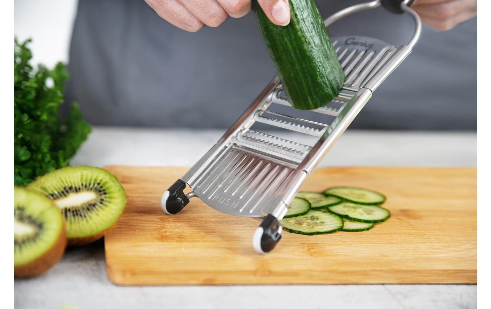 Genius Küchenreibe »Nicer Dicer Speed Set 7-teilig«