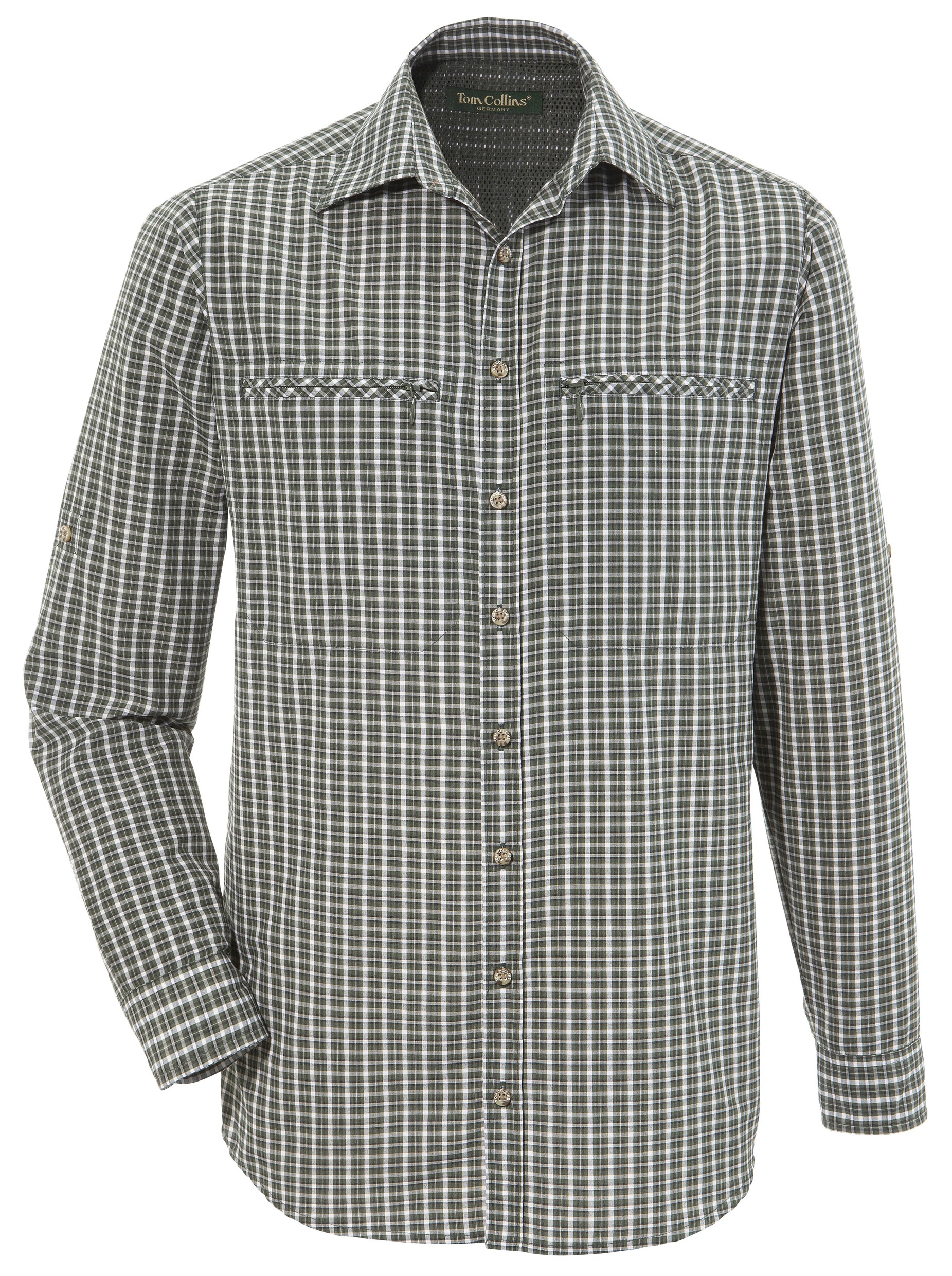 Image of Tom Collins Trachtenhemd, Herren Funktionshemd atmungsaktiv bei Ackermann Versand Schweiz