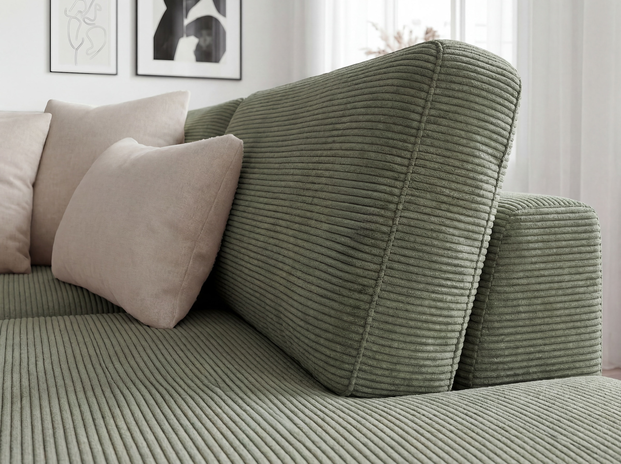Musterring Paysage de salon »MR LUCIA, das ultimative Raumwunder von Musterring« Surface gigantesque, coussins de chambre haut de gamme & confort de luxe