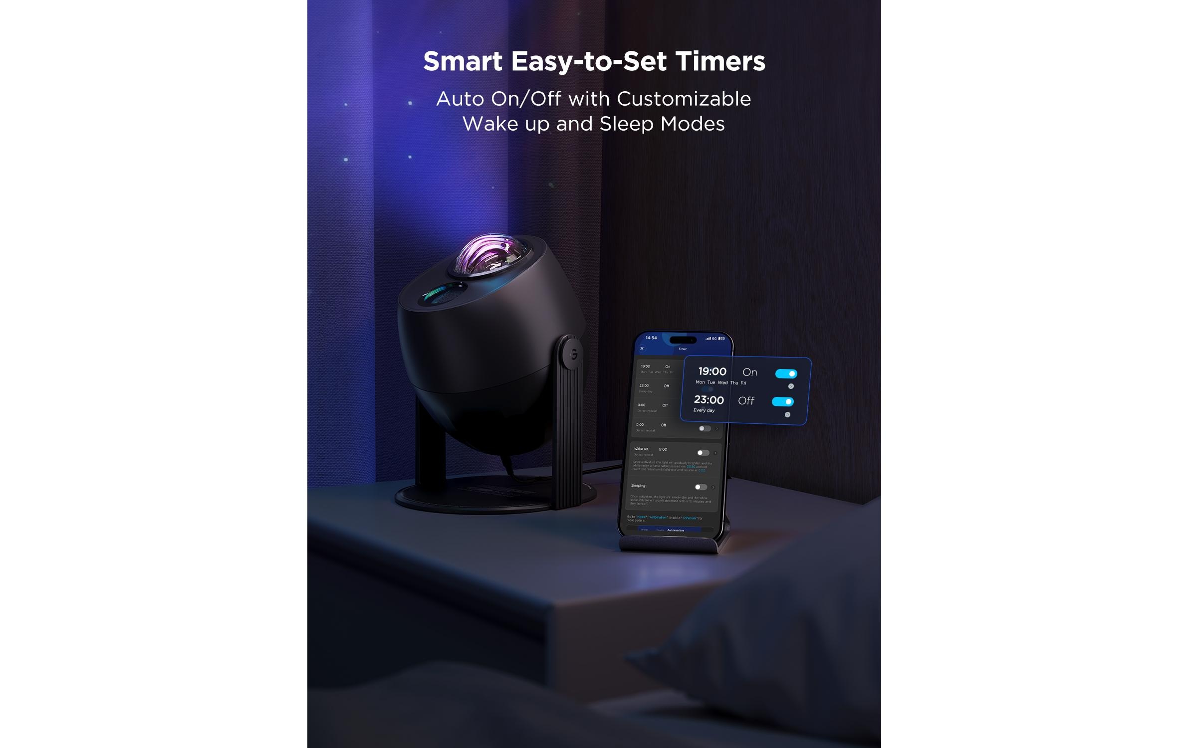 Govee Veilleuse à LED »Star Light Projector« 1 cuis