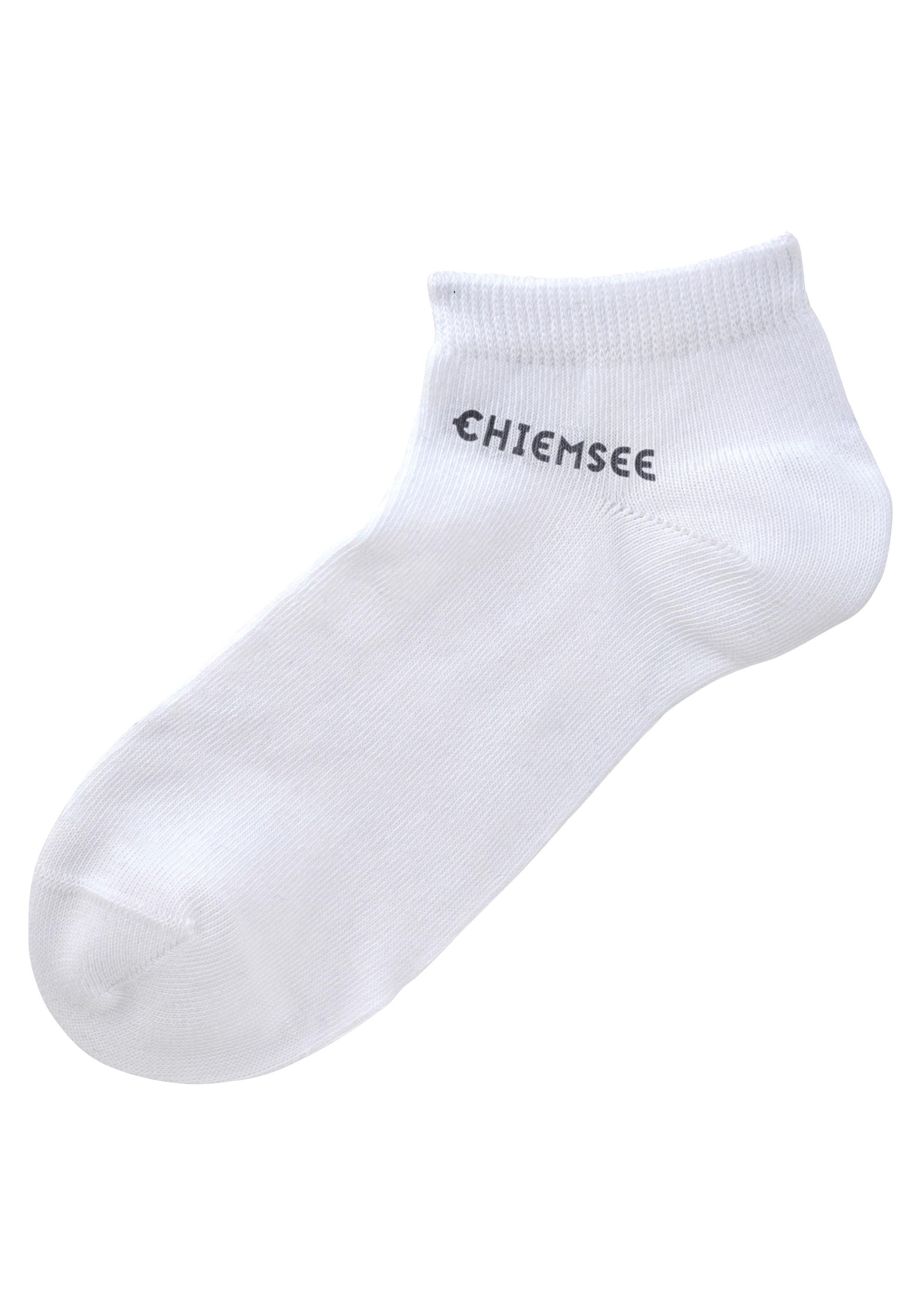 Chiemsee Sneakersocken, (Packung, 7 Paar), mit eingestricktem Schriftzug