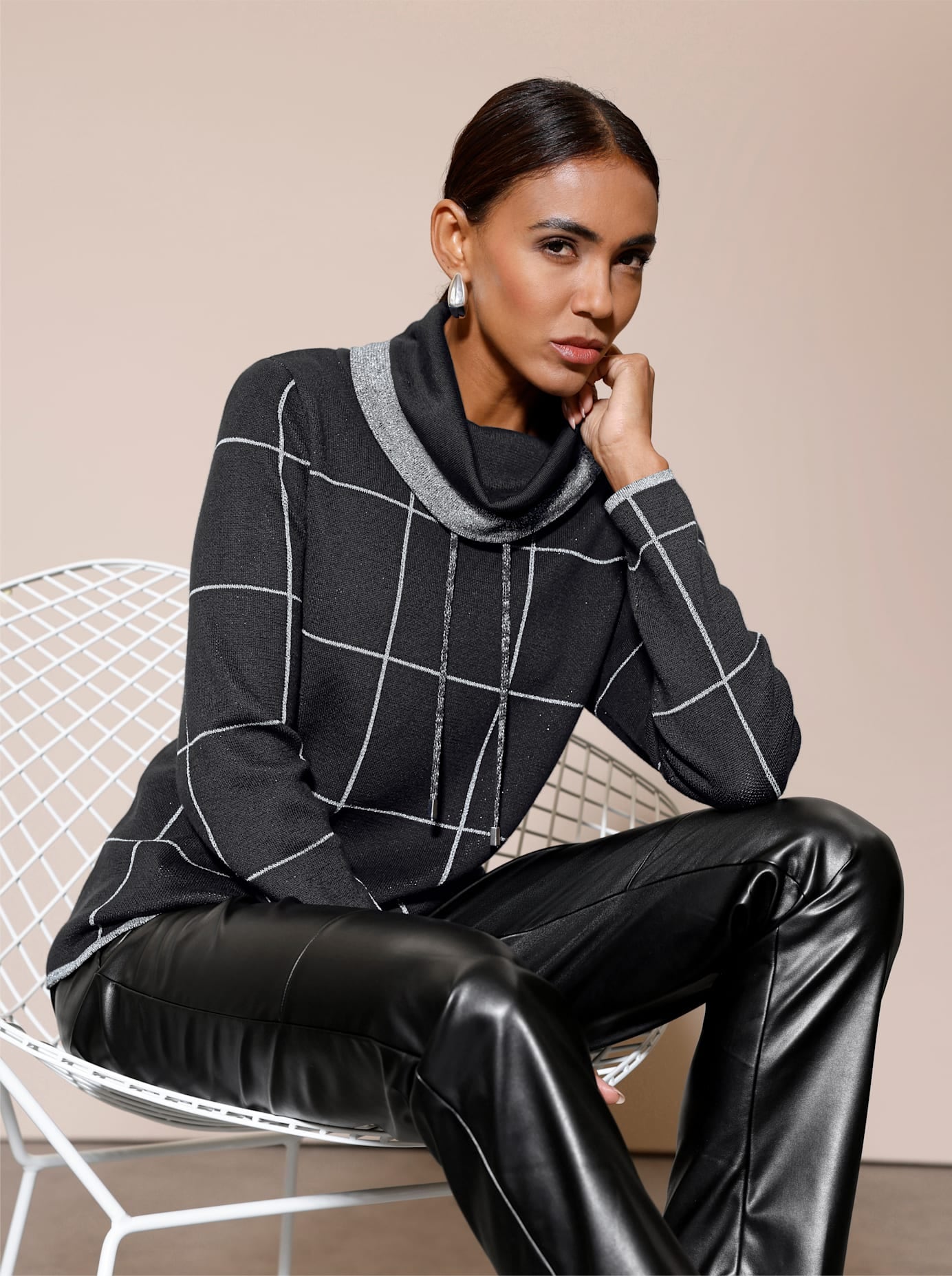 creation L Strickpullover »Jacquard-Pullover«