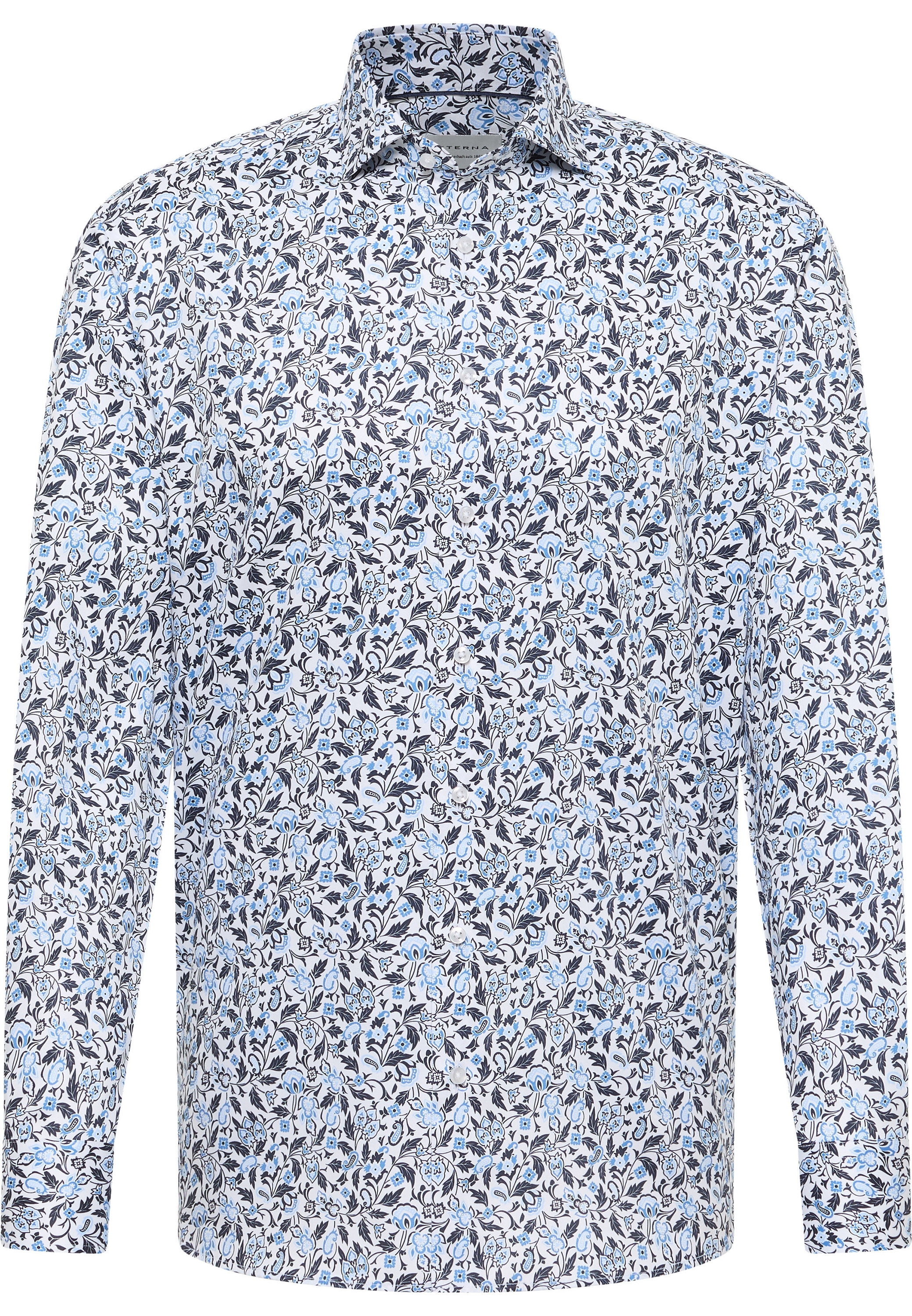 Eterna Langarmhemd »MODERN FIT« NON IRON (bügelfrei)