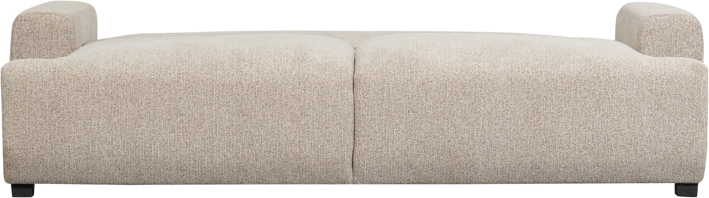 WOOOD Schlafsofa »Night & Day Melange-Webstoff mit Schlaffunktion, H85 x B239 x T107 cm« Schlafbreite 190 cm, Sehr hohe Verschleissfestigkeit, Pfleiglicht