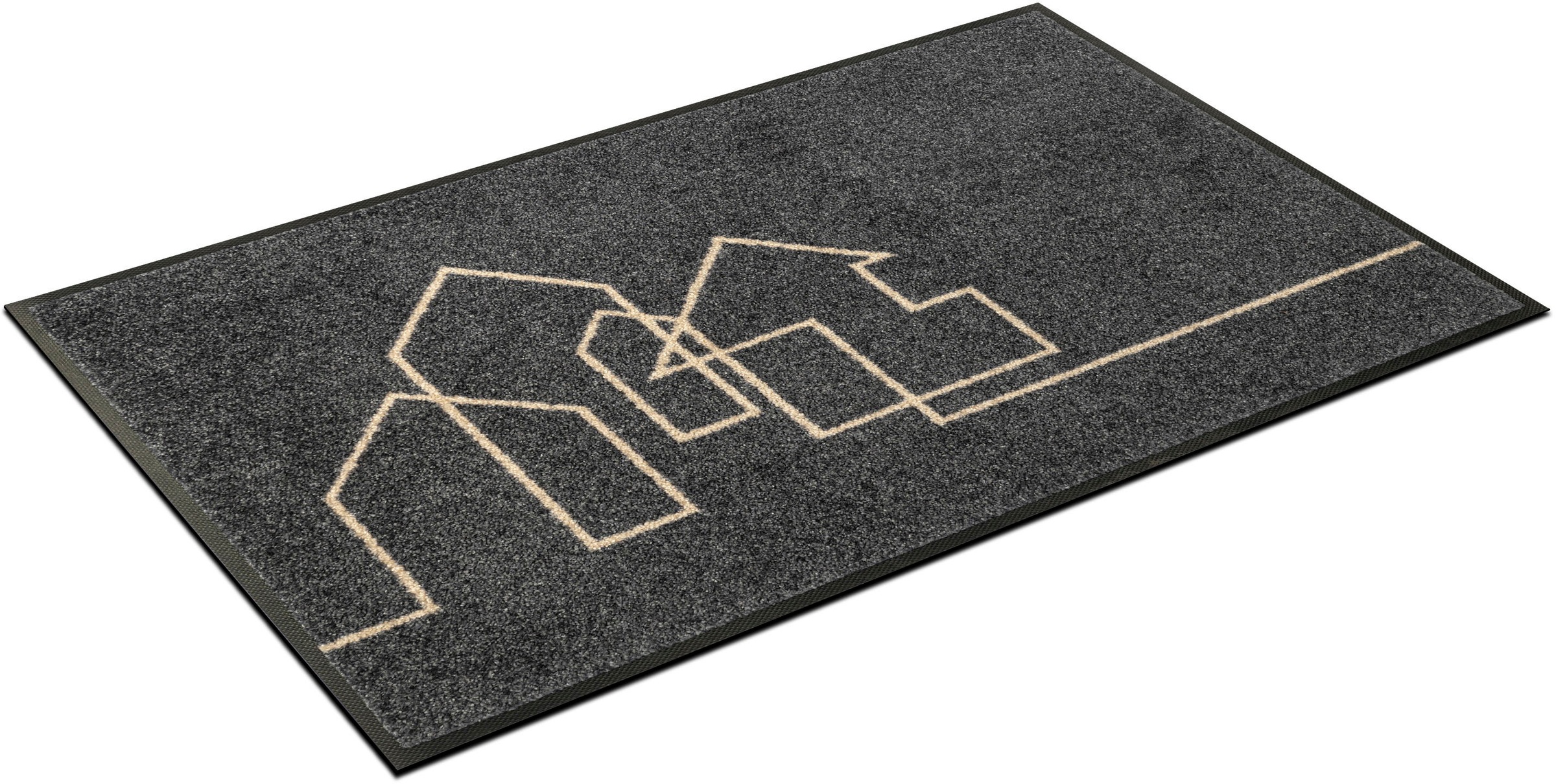 Image of wash+dry by Kleen-Tex Fussmatte "Linestreet" rechteckig 7 mm Höhe