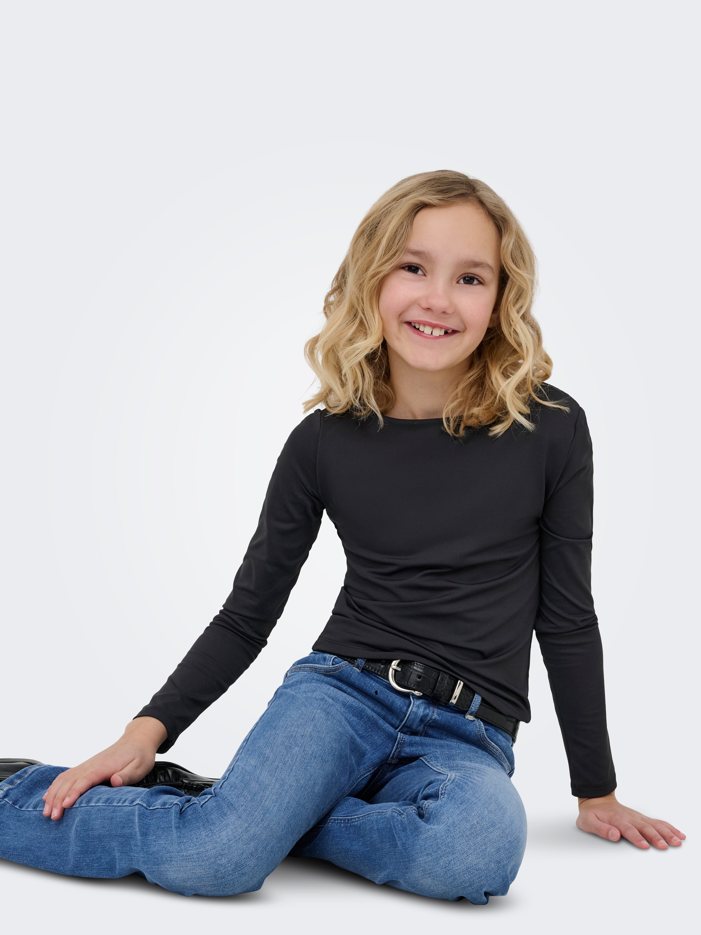 KIDS ONLY Langarmshirt »KOGEA L/S 2-WAYS FIT TOP CS JRS NOOS«