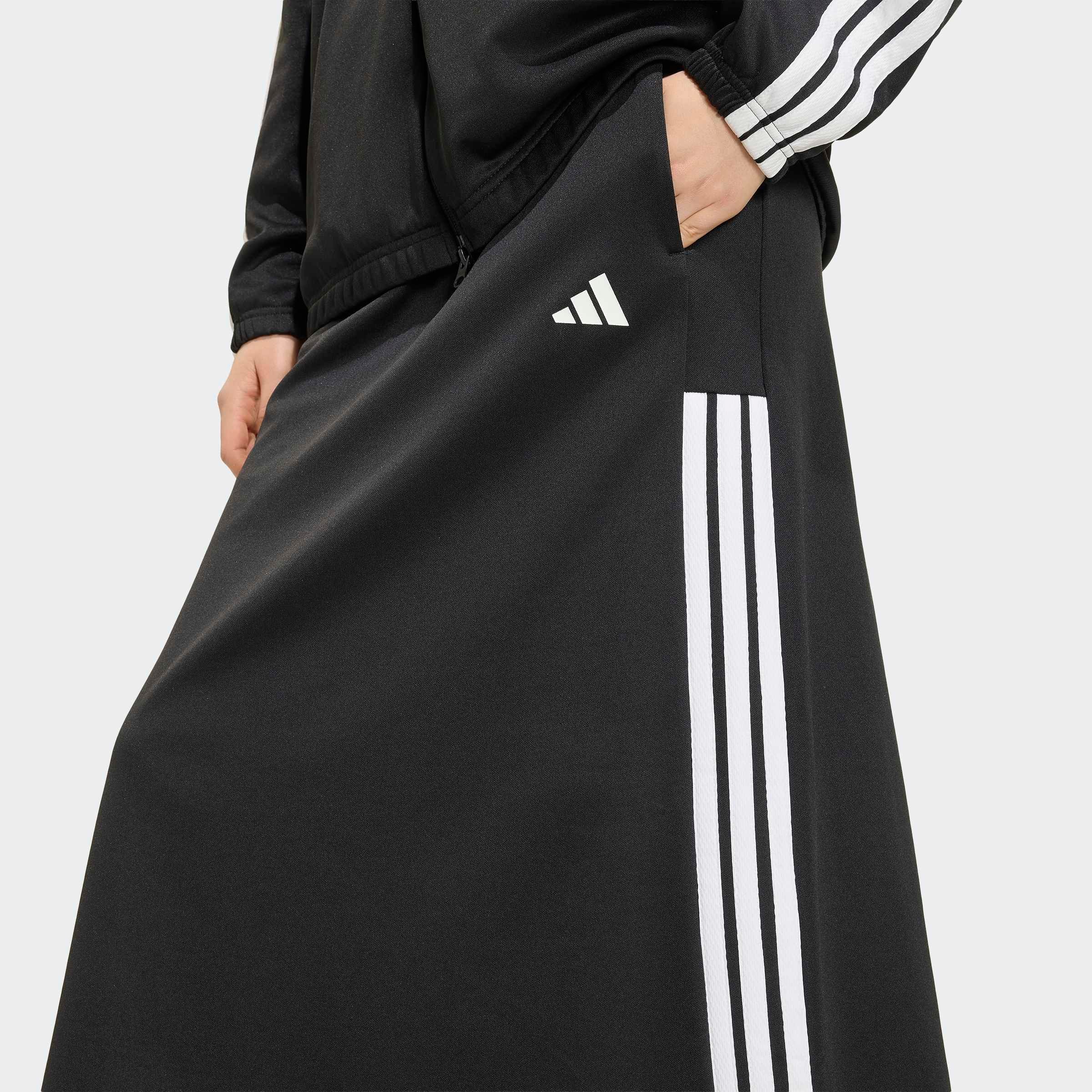 adidas Sportswear Sweatrock »HOUSE OF TIRO LONG SKIRT« sportlicher Stil, für Erwachsene, aus Baumwolle und Polyester