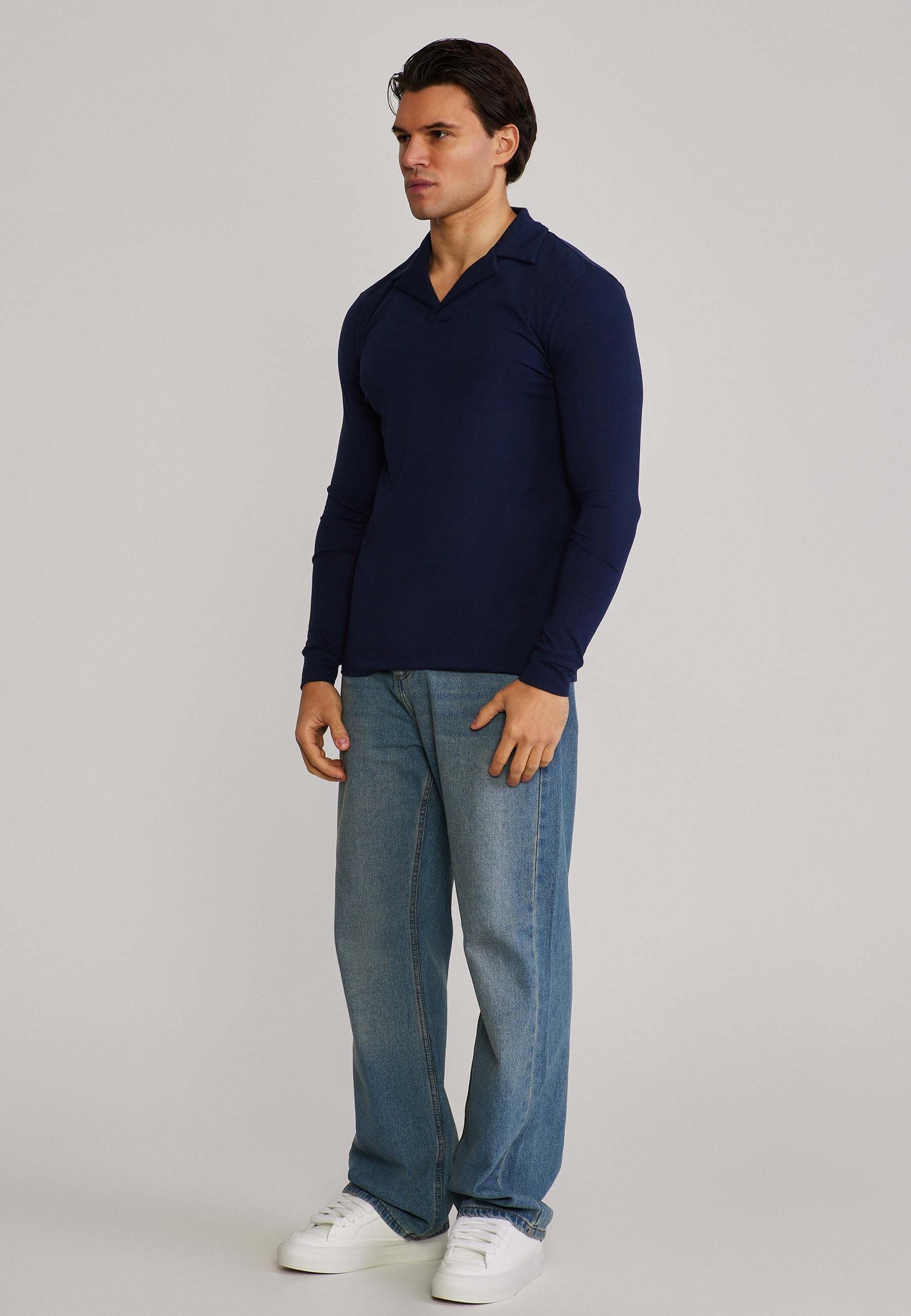 Siksilk Polo à manches longues »Siksilk Langarmpolo Revere«