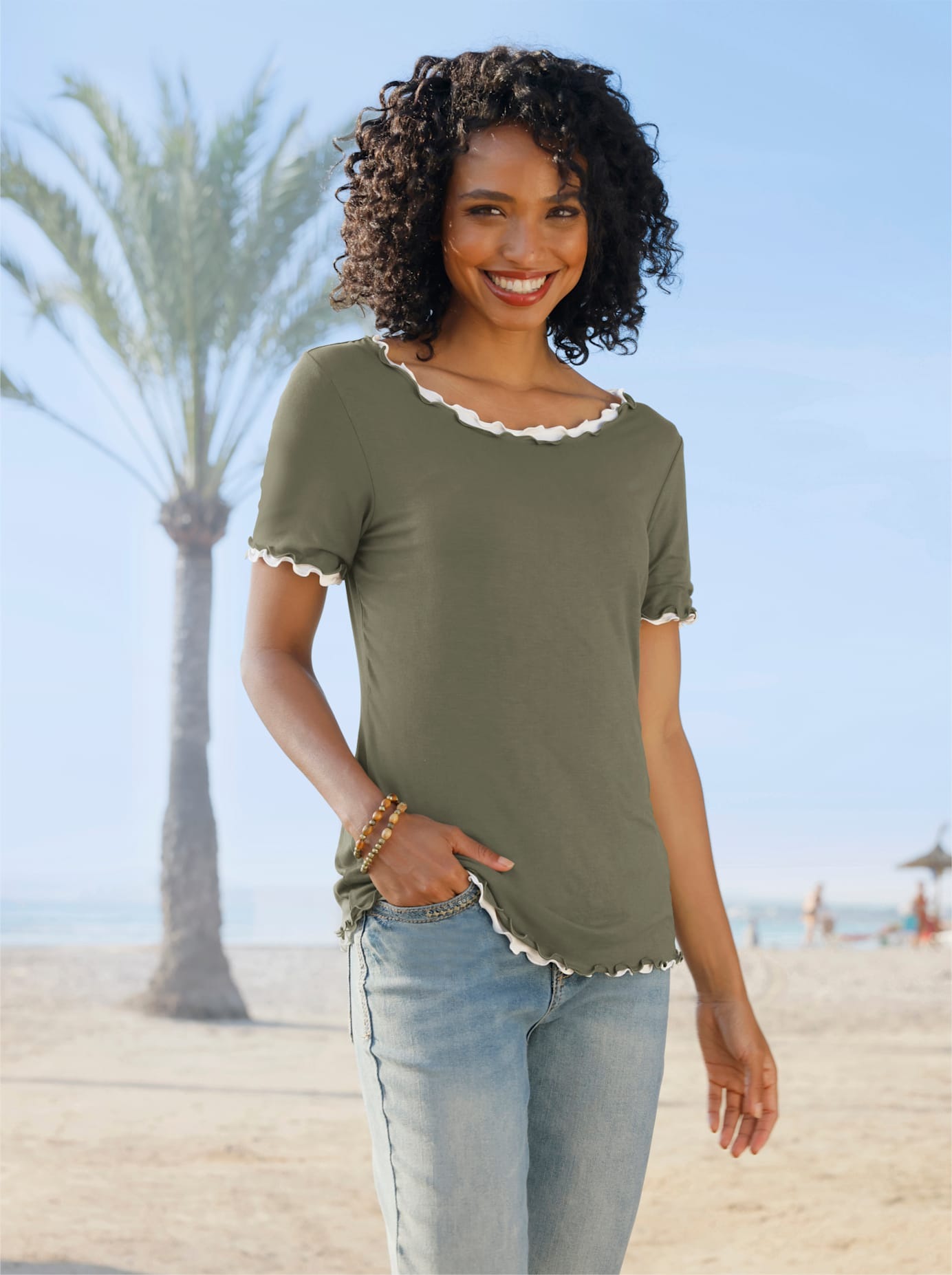heine T-Shirt "Doppelpack Shirts" 2 tlg.