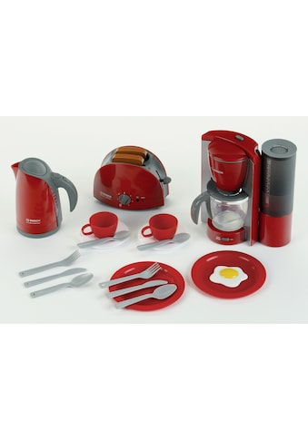 Klein Kinder-Küchenset »Bosch Frühstückset«, (Set, 16 tlg.), Wasserkocher mit Wasser... kaufen