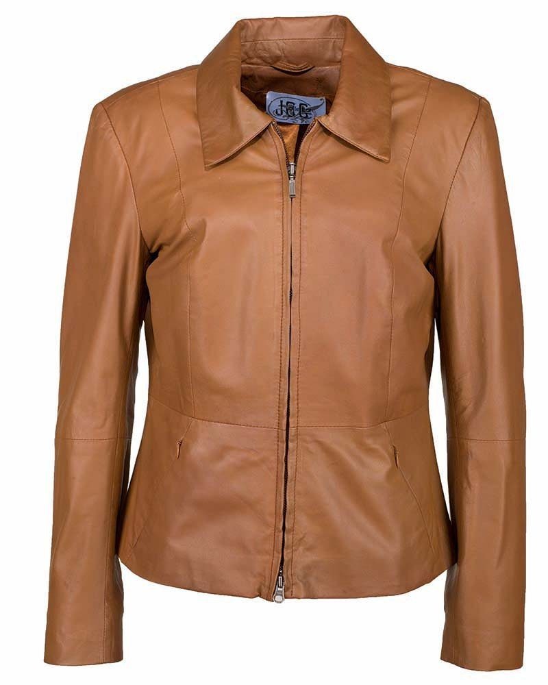 JCC Lederjacke, Damen »Leni«