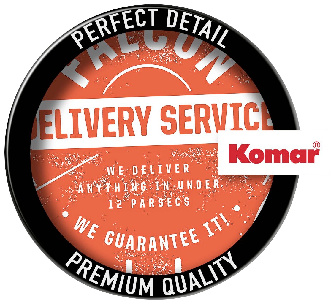 Komar Wandtattoo »Star Wars Delivery Service - Grösse 50 x 70 cm«, (1 St.), selbstklebend, Wandsticker, Kinderzimmer