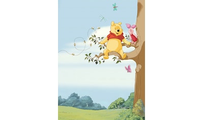 Komar Fototapete »Winnie Pooh Tree«, bedruckt-Comic, ausgezeichnet lichtbeständig kaufen