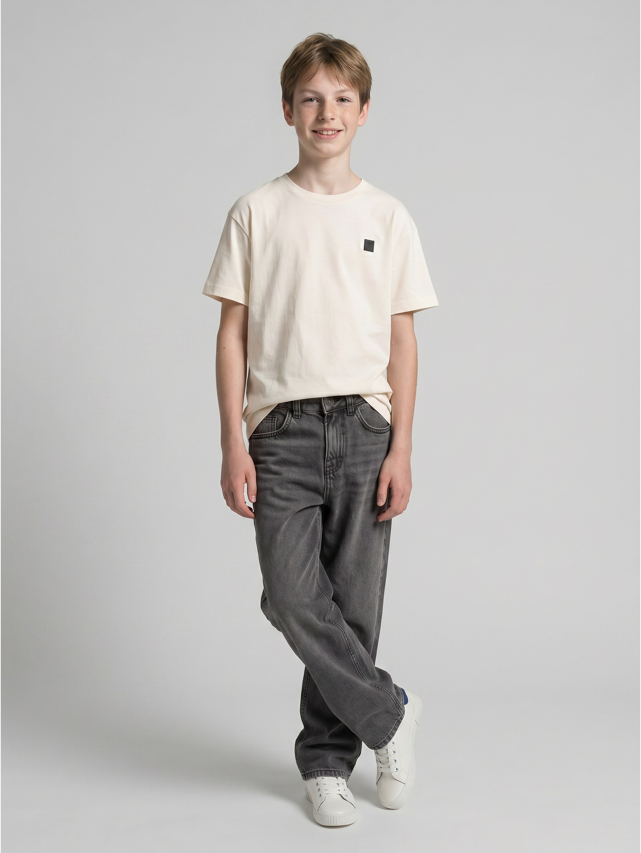 TOM TAILOR Jeans à 5 poches jeans baggy avec jambe évasée
