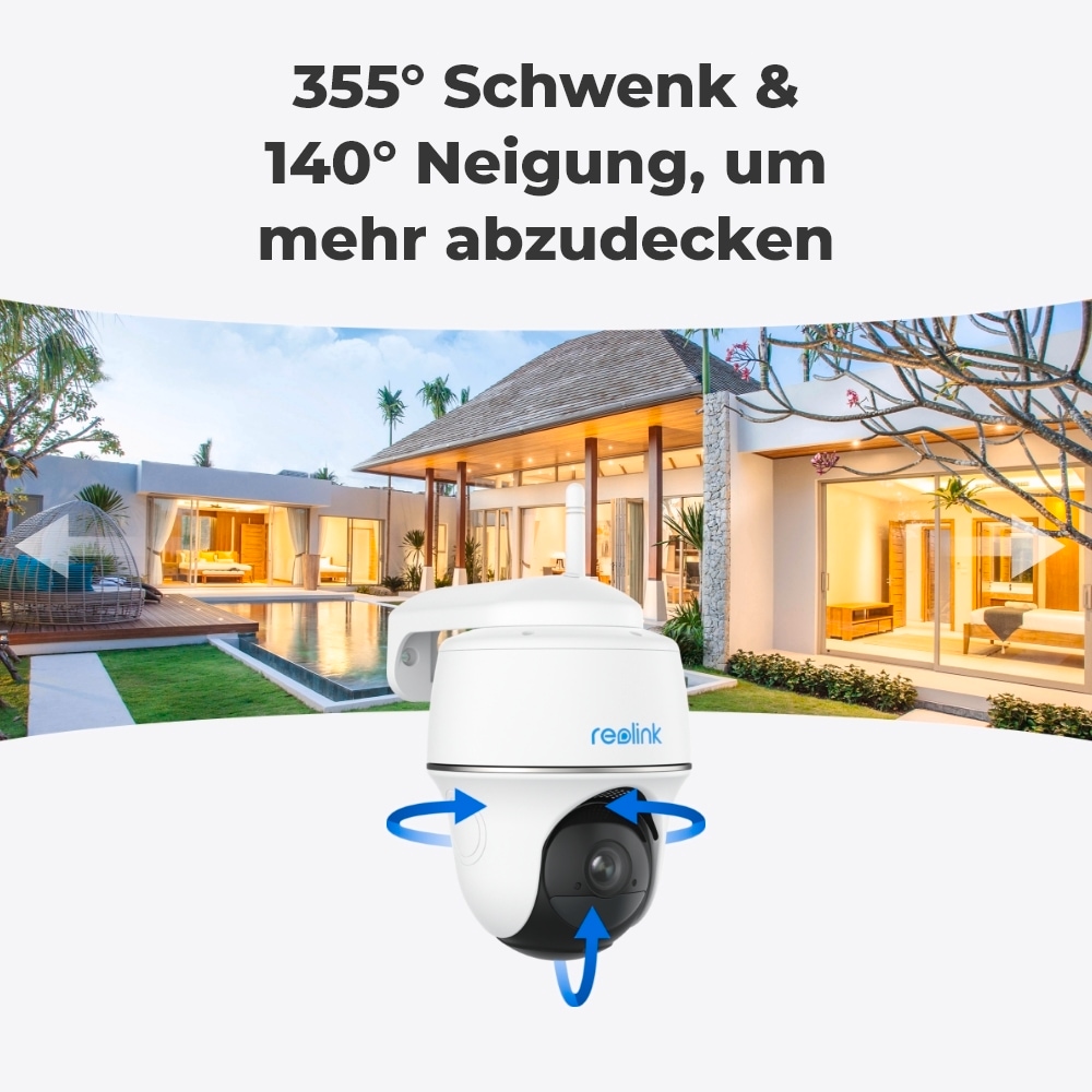 Reolink Überwachungskamera »Argus Series B420 Battery-WiFi«, Aussenbereich