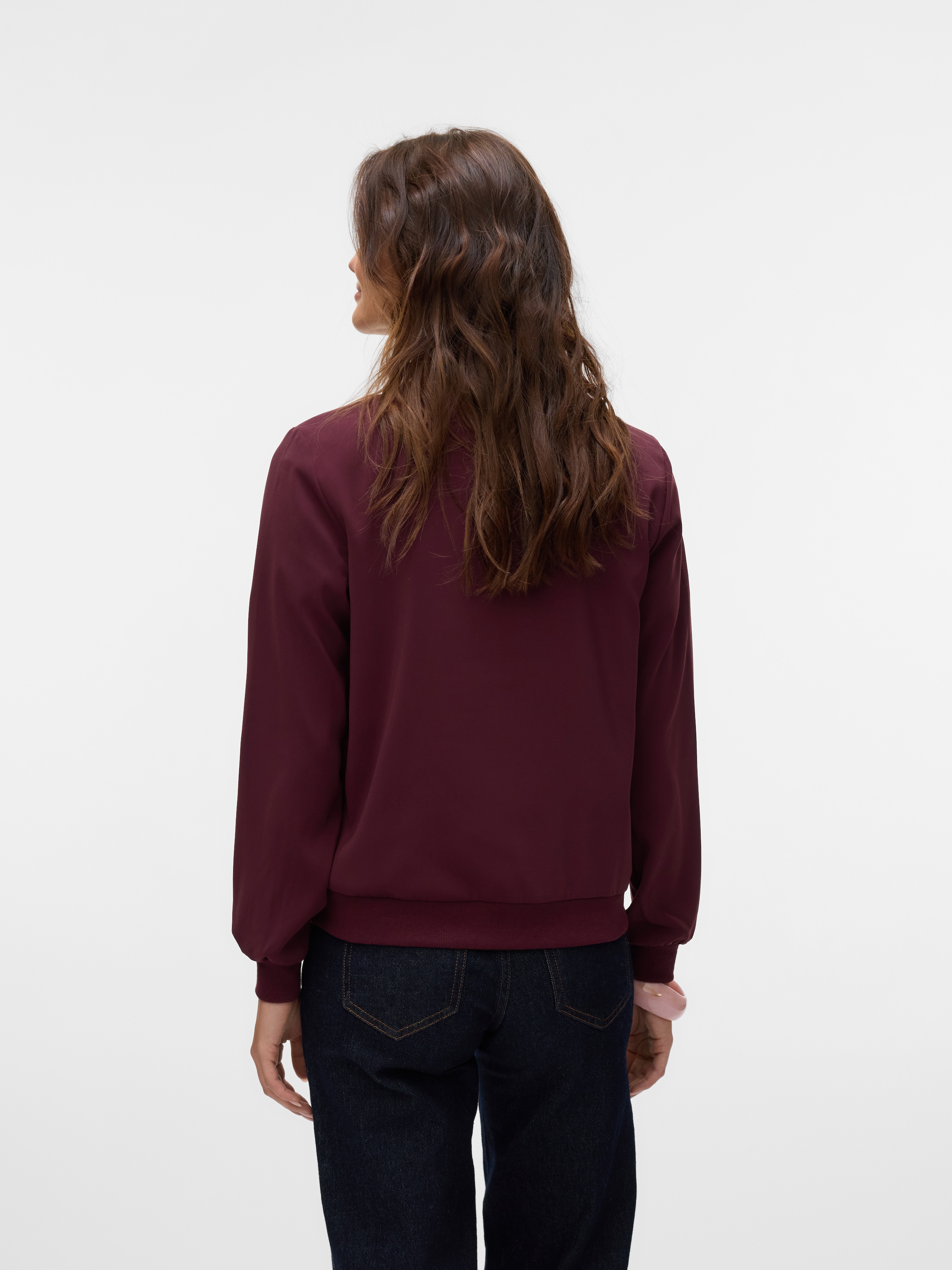 Vero Moda Veste bomber »VMCOCO L/S BOMBER NOOS« in modisch kurzer Form, mit Stretch