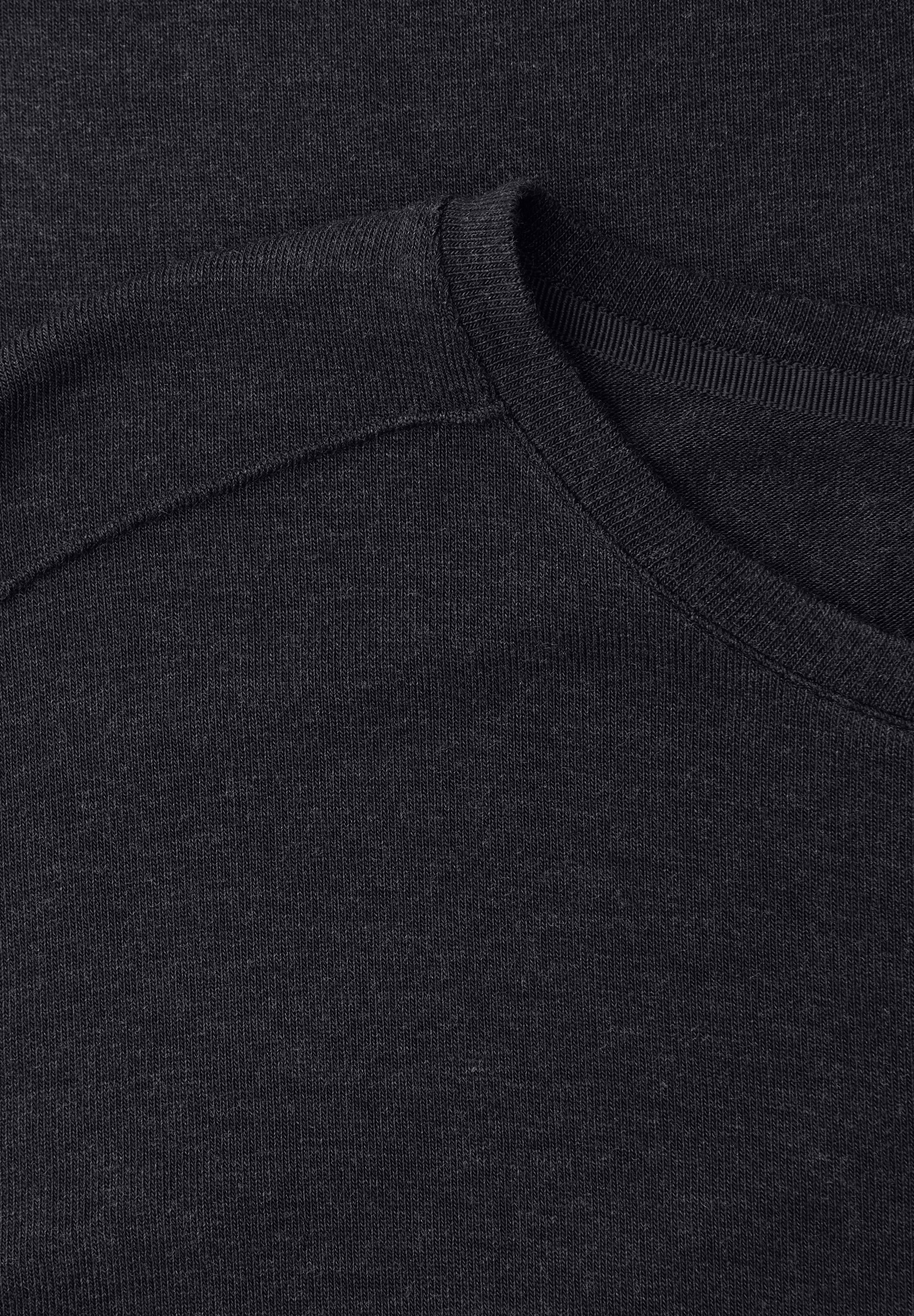 STREET ONE T-shirt à manches 3/4 im Melange-Look