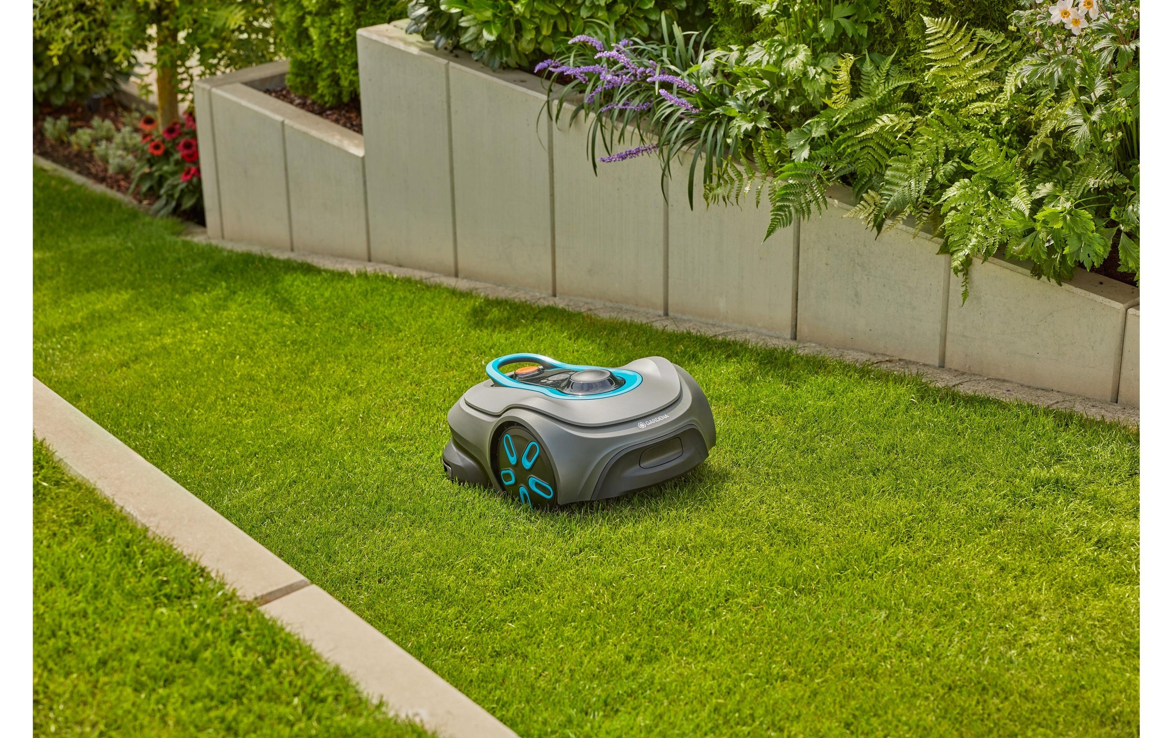 GARDENA Rasenmähroboter »Smart Sileno Free 1200 1200 m²«