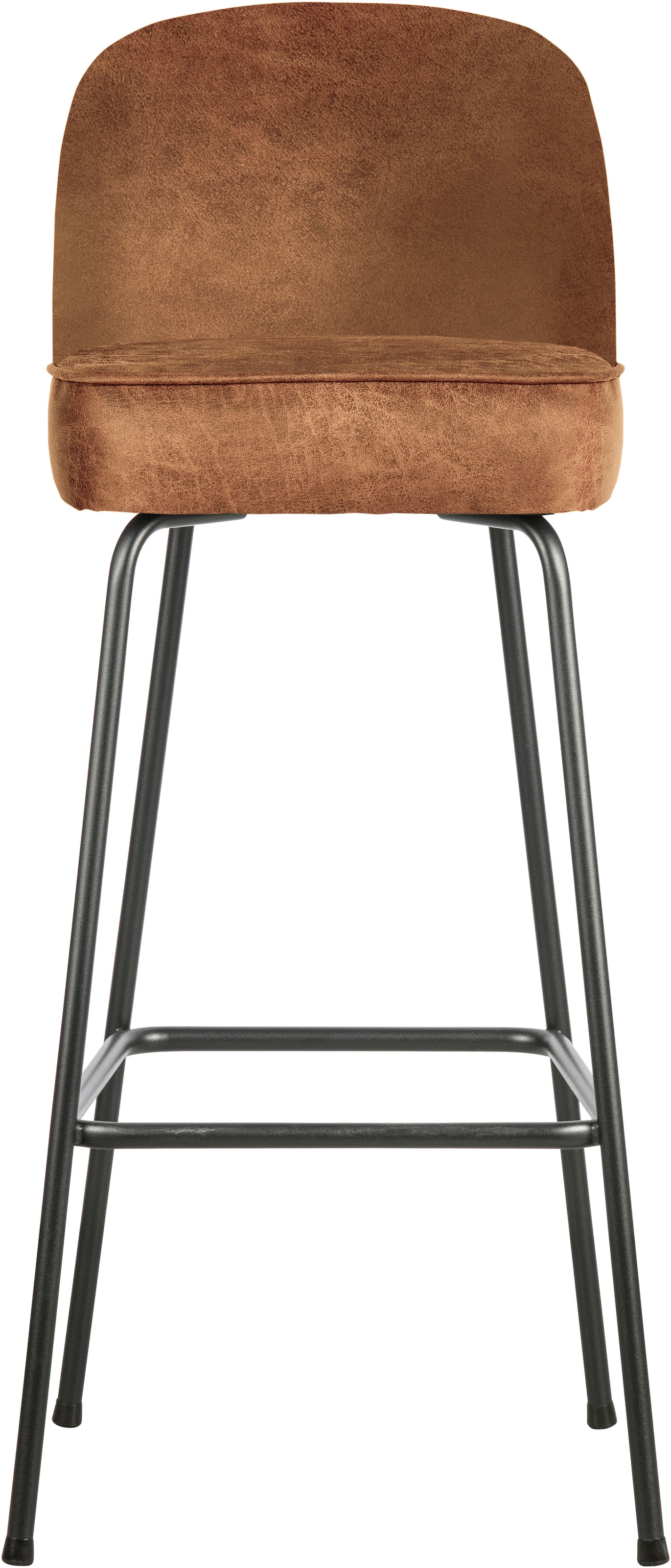 Image of WOOOD Esszimmerstuhl "Vogue Bezug mit Fussstütze und Metallgestell, H 103 x B 50 x T 55 cm" () 1 Stk.Recycling-Lederfaser-Verbundstoff, pfleigleicht, Tragkraft 100 kg