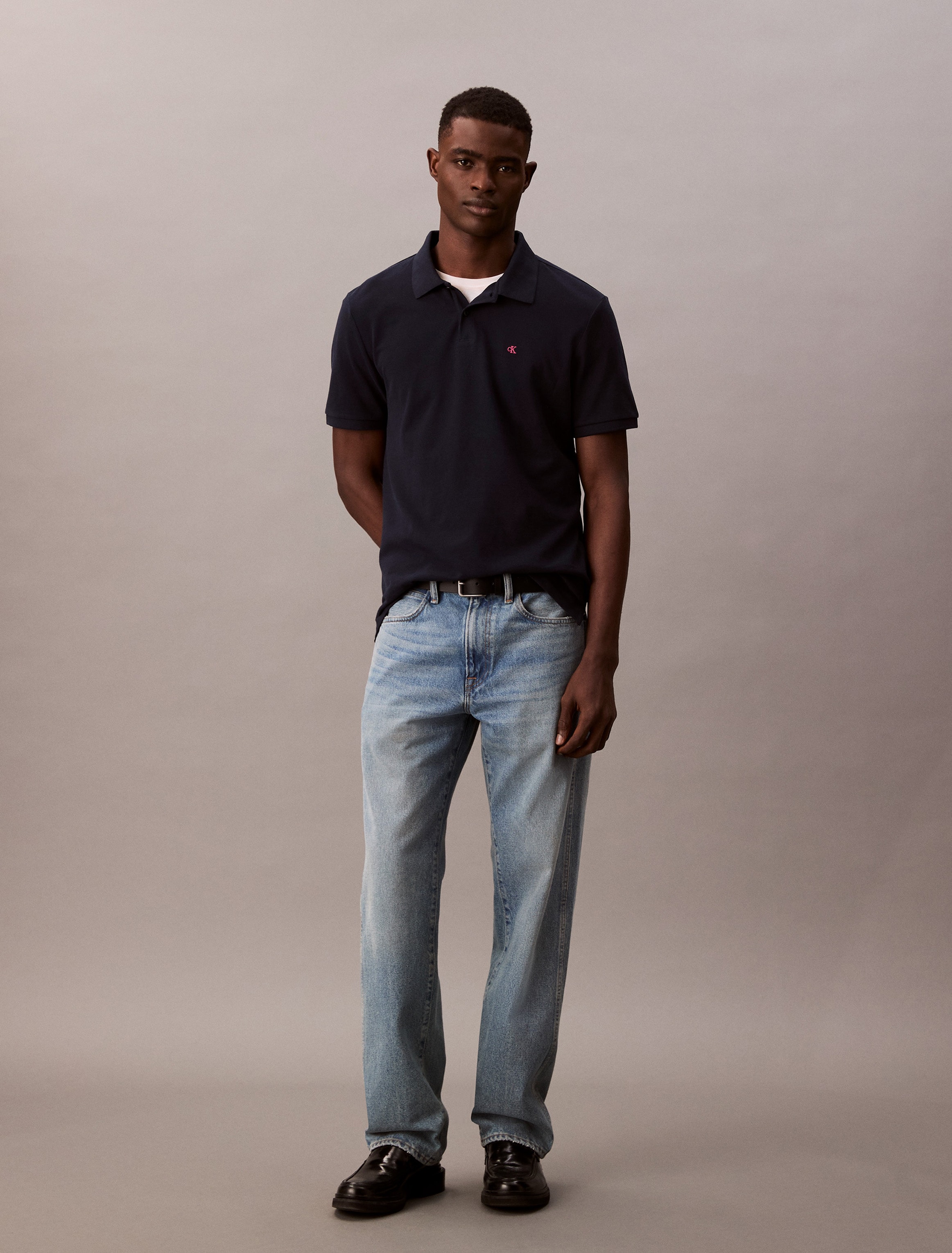 Calvin Klein Jeans Polo »SS CASUAL PIQUE CLASSIC POLO« Mit Rundhalsausschnitt