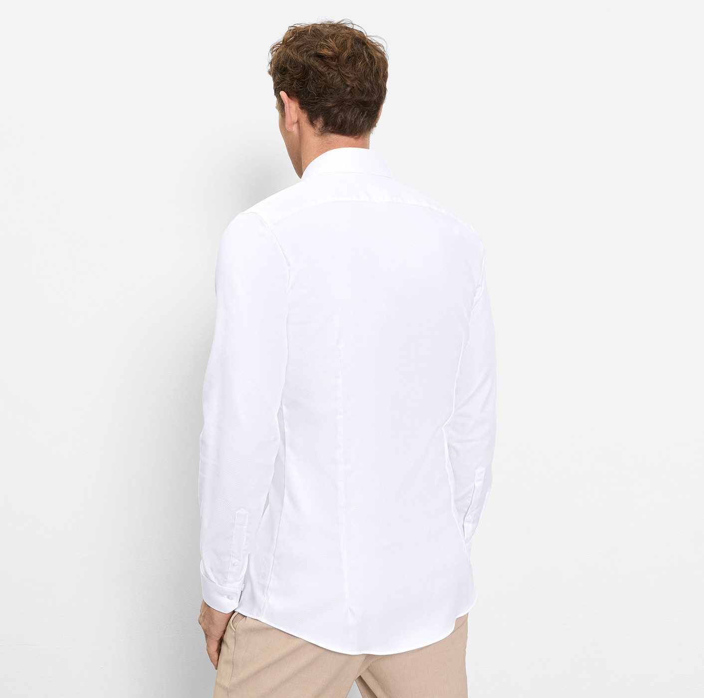 OLYMP Langarmhemd »No 6 six« Royal Kentkragen, Businesshemd, super slim fit