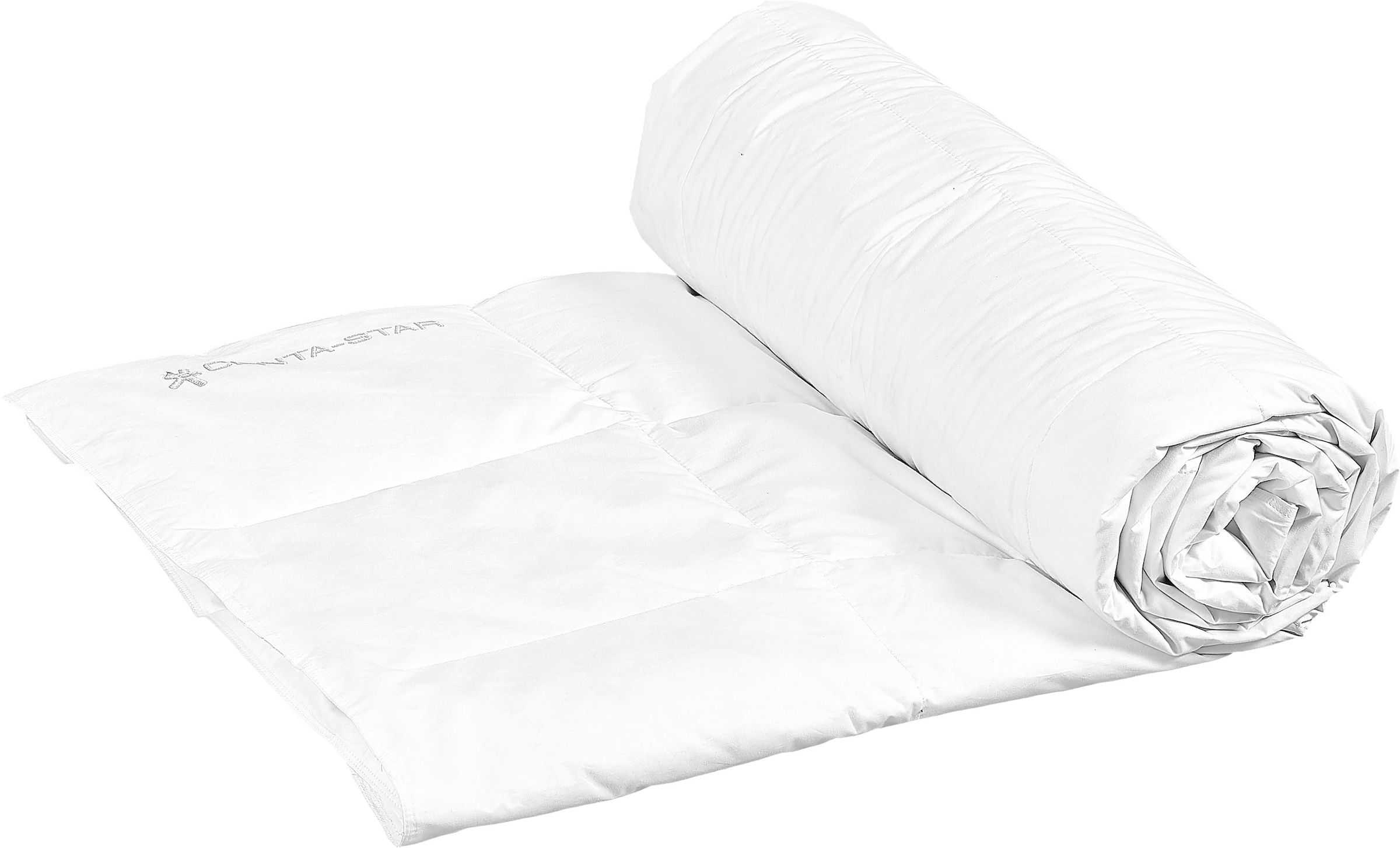 Centa-Star Couette en duvet »Ambiente« ultra-léger Füllung weisse neue masurische Daunen Klasse I nach DIN EN 12934 (100% Daunen) 1 cuis tlg. toucher exceptionnellement doux grâce au batiste de duvet Mako
