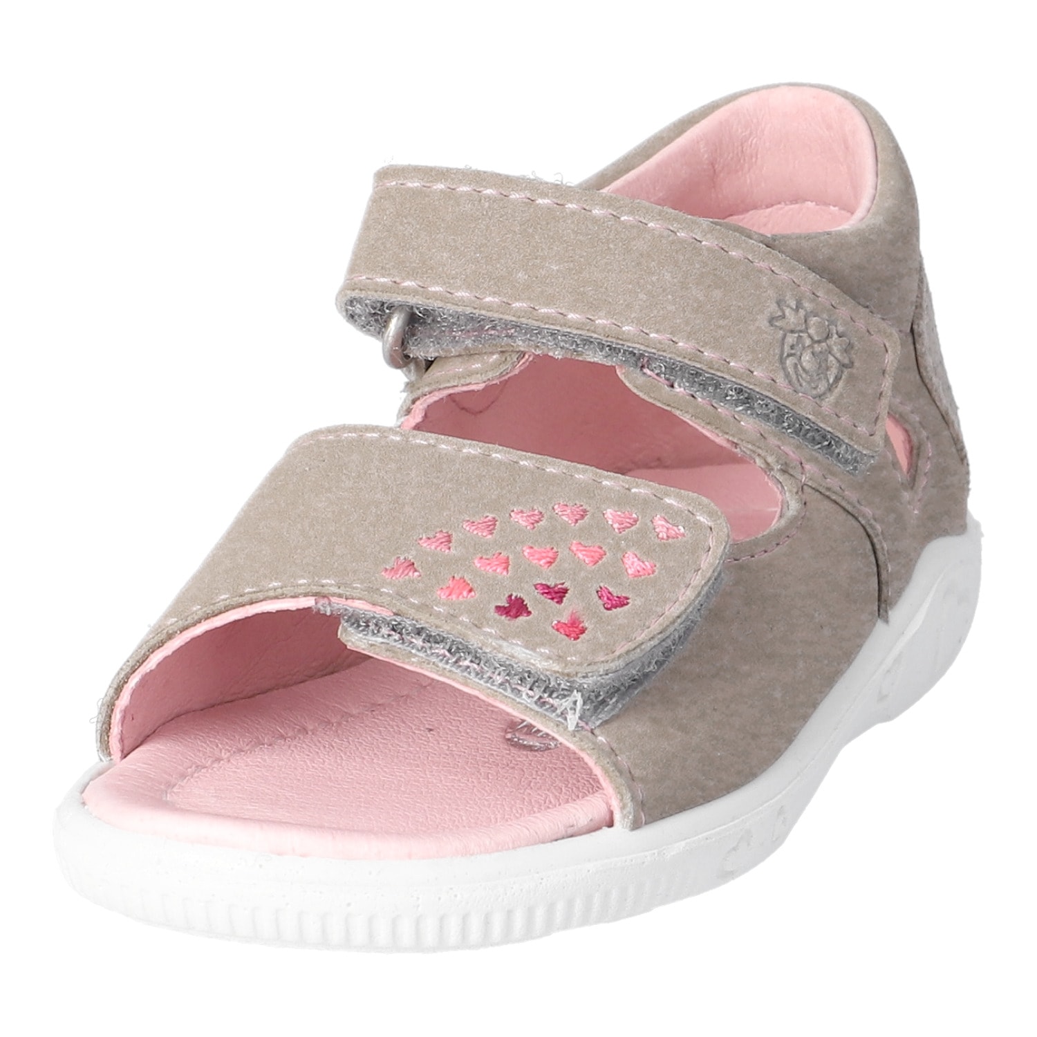 Image of PEPINO by RICOSTA Sandale "Tiana WMS: mittel" Babyschuh, Sandale mit Stickerei, Grössenschabole zum Download