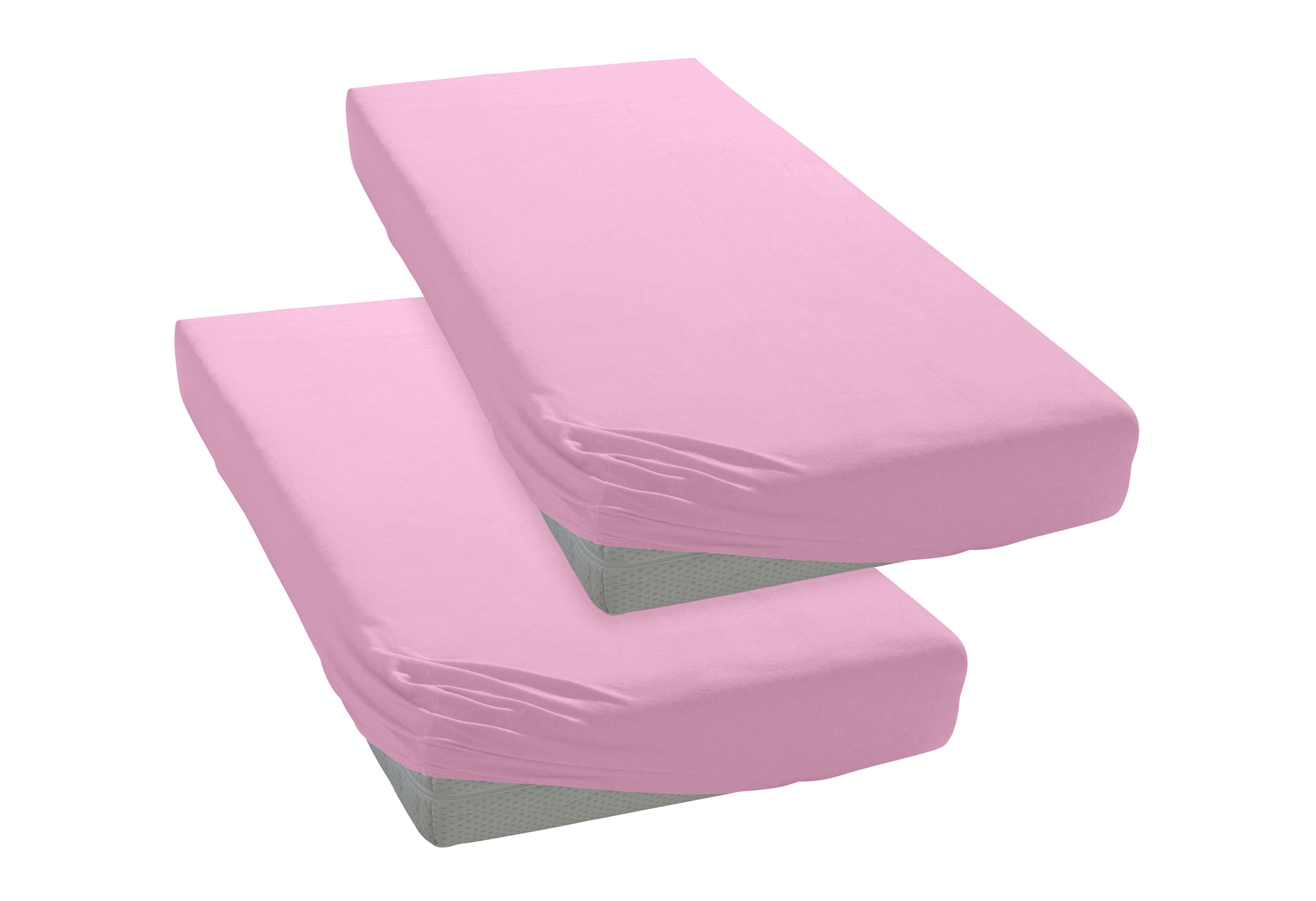 GOODproduct Draps de lit »PHYSALIS Comfort« Baumwolle 150 g/m², Matratzen bis 20 cm Höhe, Bettlaken, Spannbetttuch