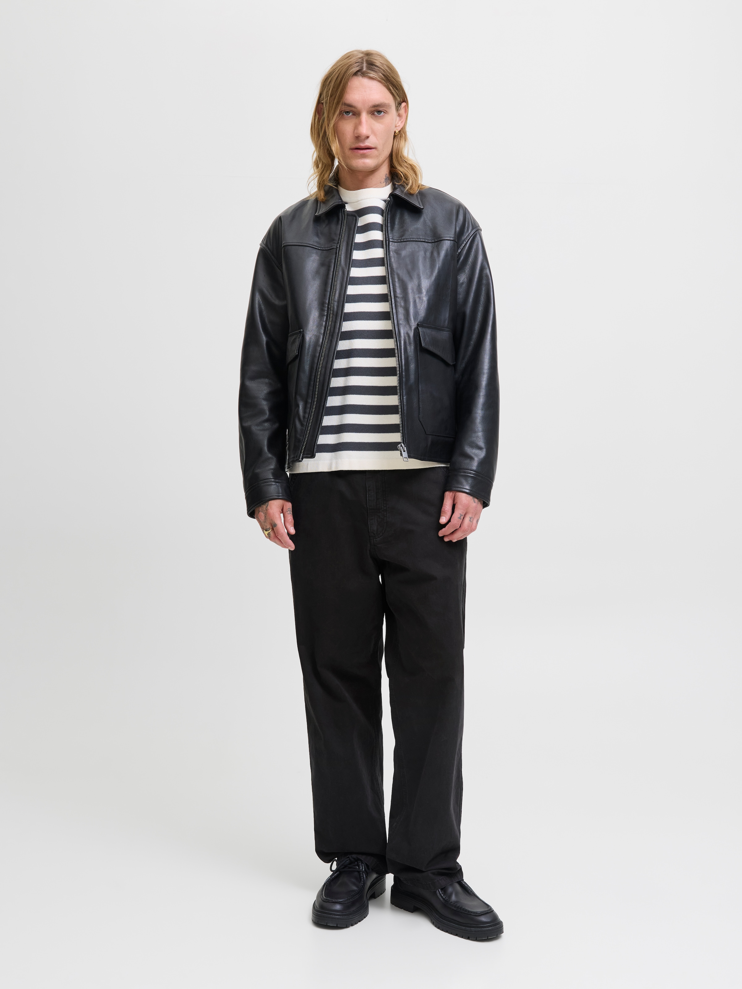 Jack & Jones Pantalon 5 poches »JPSTALEX EMBER WORKER PANT LN«