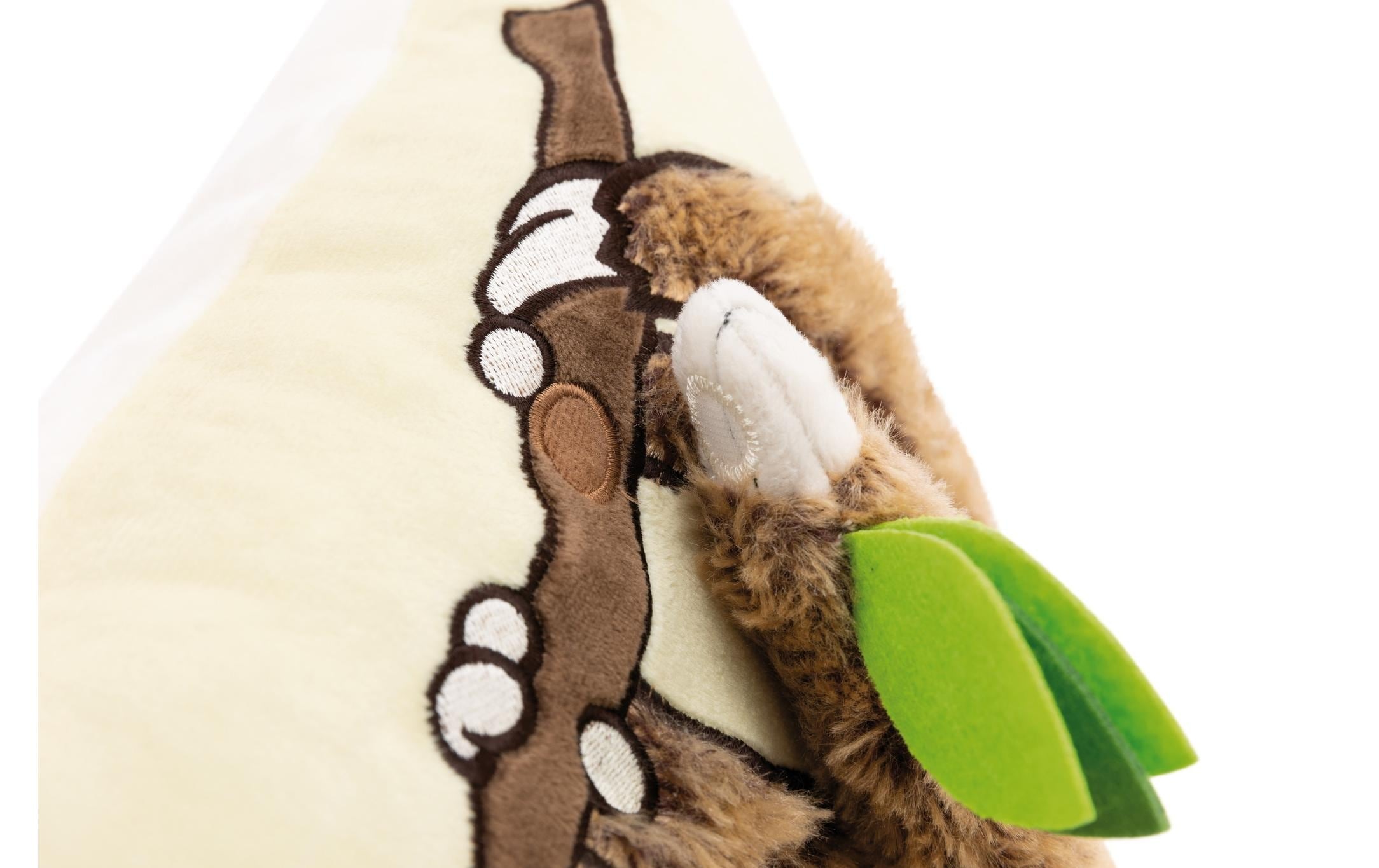 Nici Dekokissen »Faultier Slobby 43 x 25 cm«