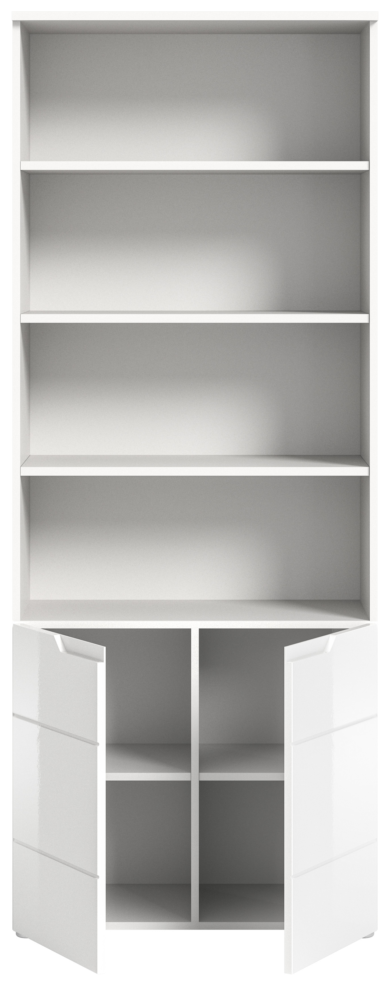 INOSIGN Aktenschrank »CAPRI, 2 Türen inkl. eingefasster Griffmulde, 5 Einlegeböden« Mehrzweckschrank, Aktenregal, Regal, Stauraumregal, Universalschrank