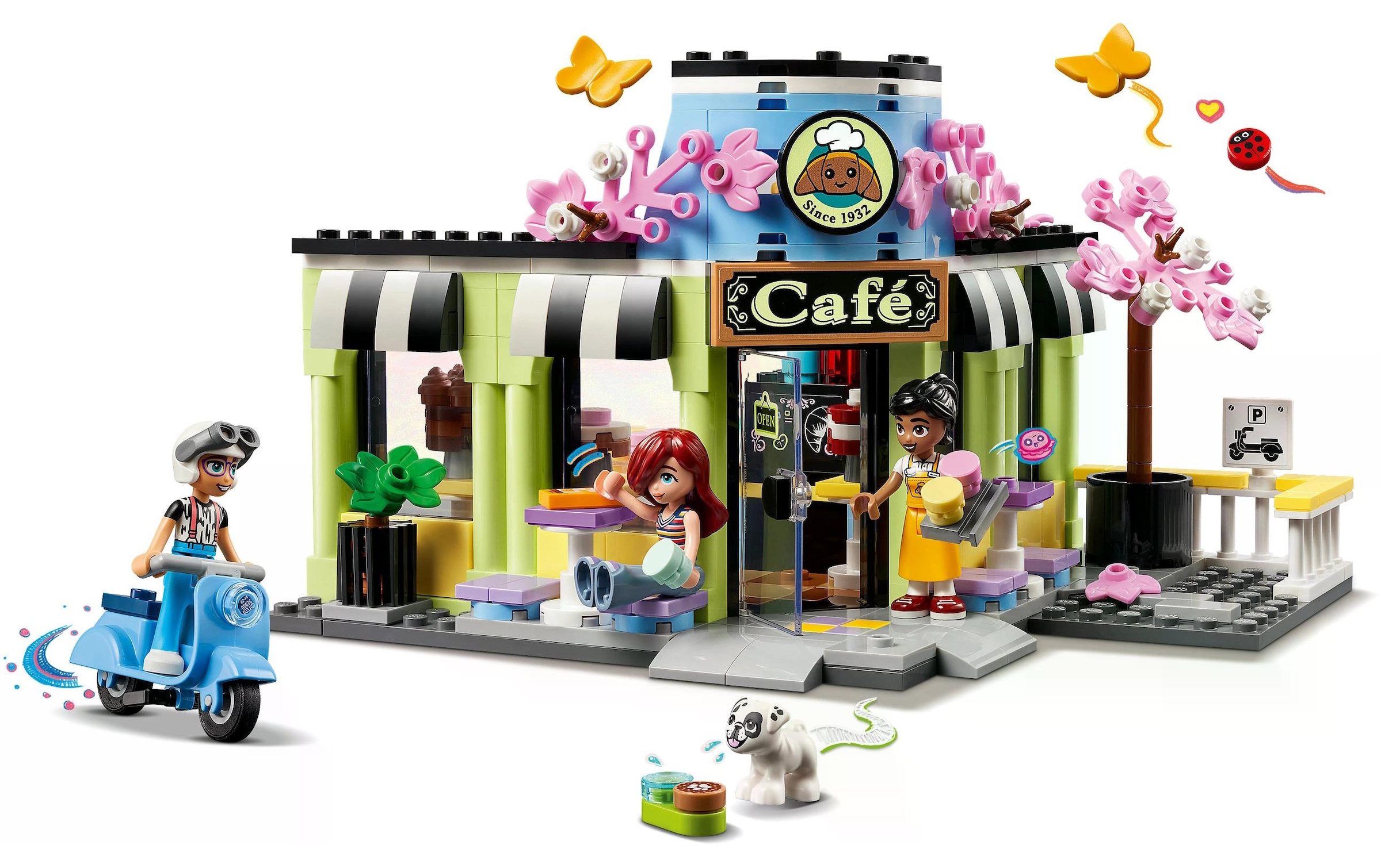 LEGO® Spielbausteine »Friends Heartlake City Café 42618«, (426 St.)