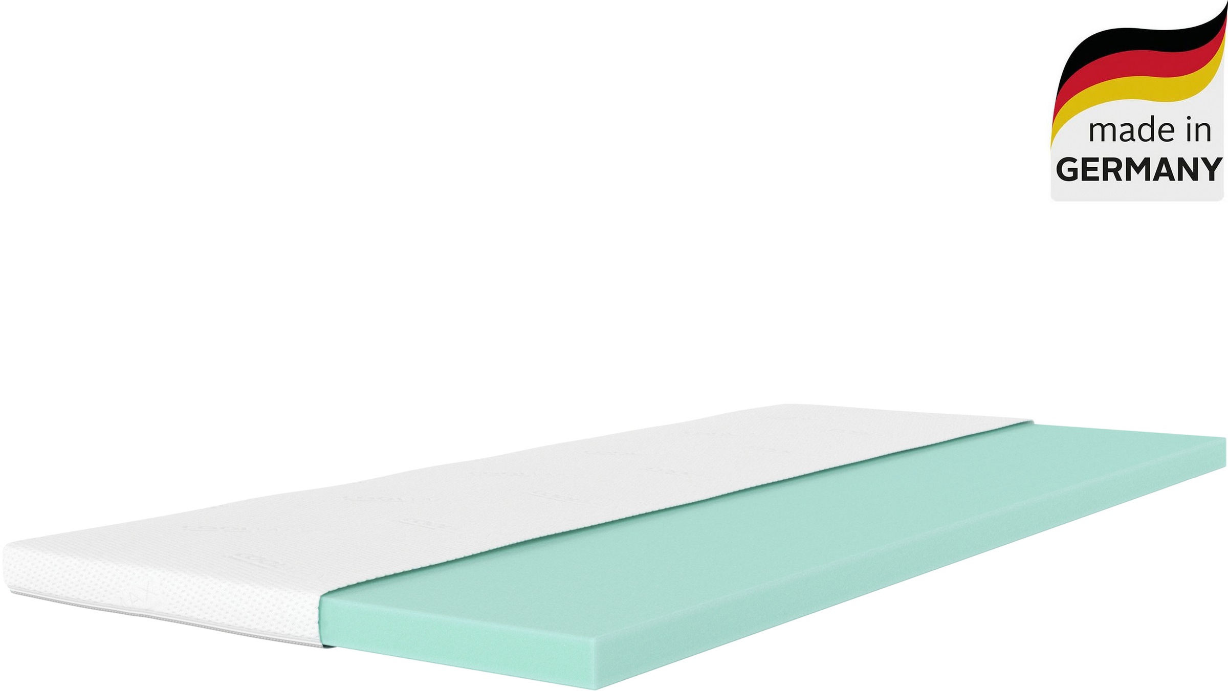 Image of GOODproduct Topper "Aquam, Topper 90x200 cm,180x200 cm in 4 Härtegraden" Matratze, langlebige Qualität (RG 37), Hausstauballergiker geeignet