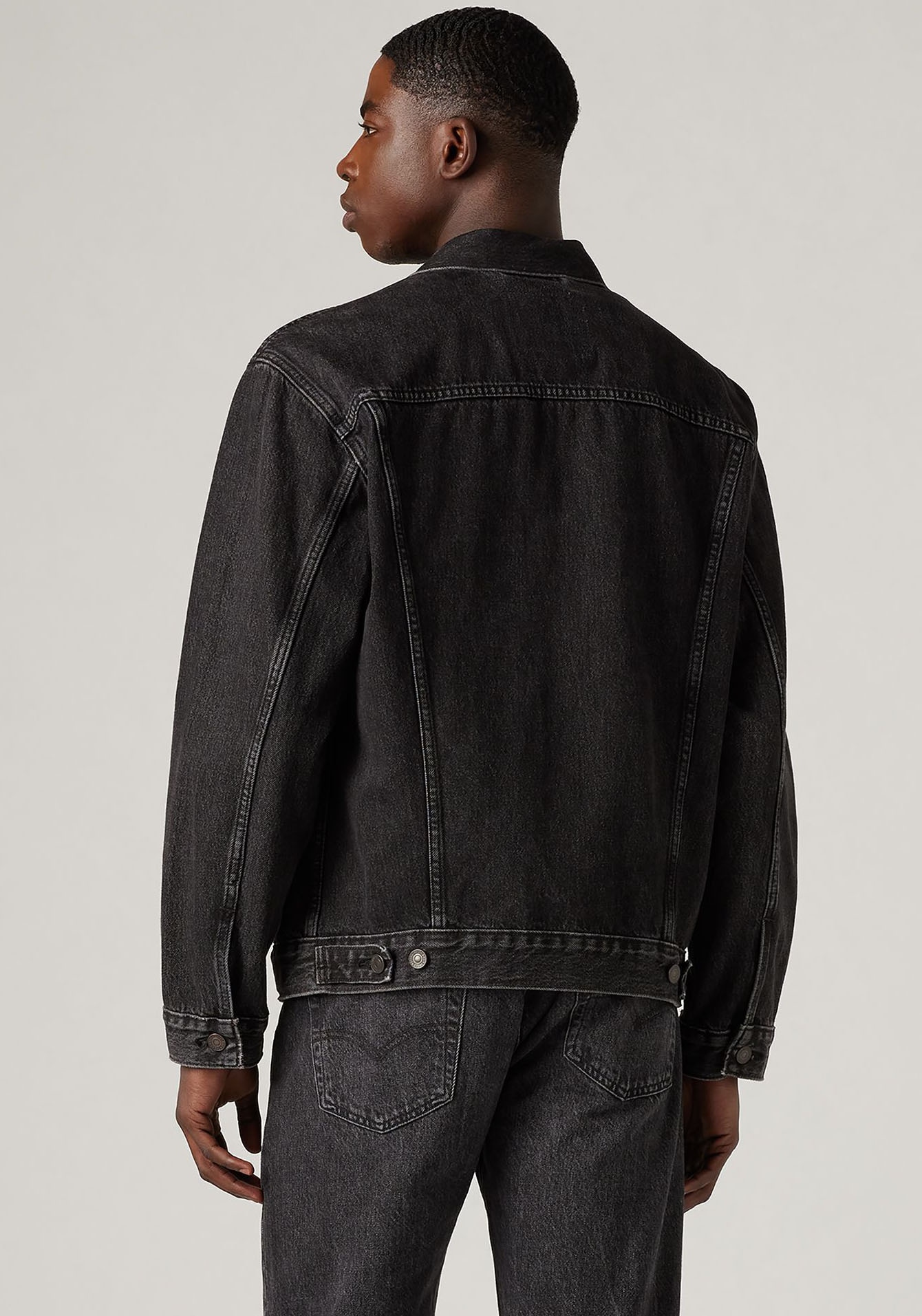 Levi's® Jeansjacke »VINTAGE FIT TRUCKER JKT«, ohne Kapuze, mit Knopfleiste