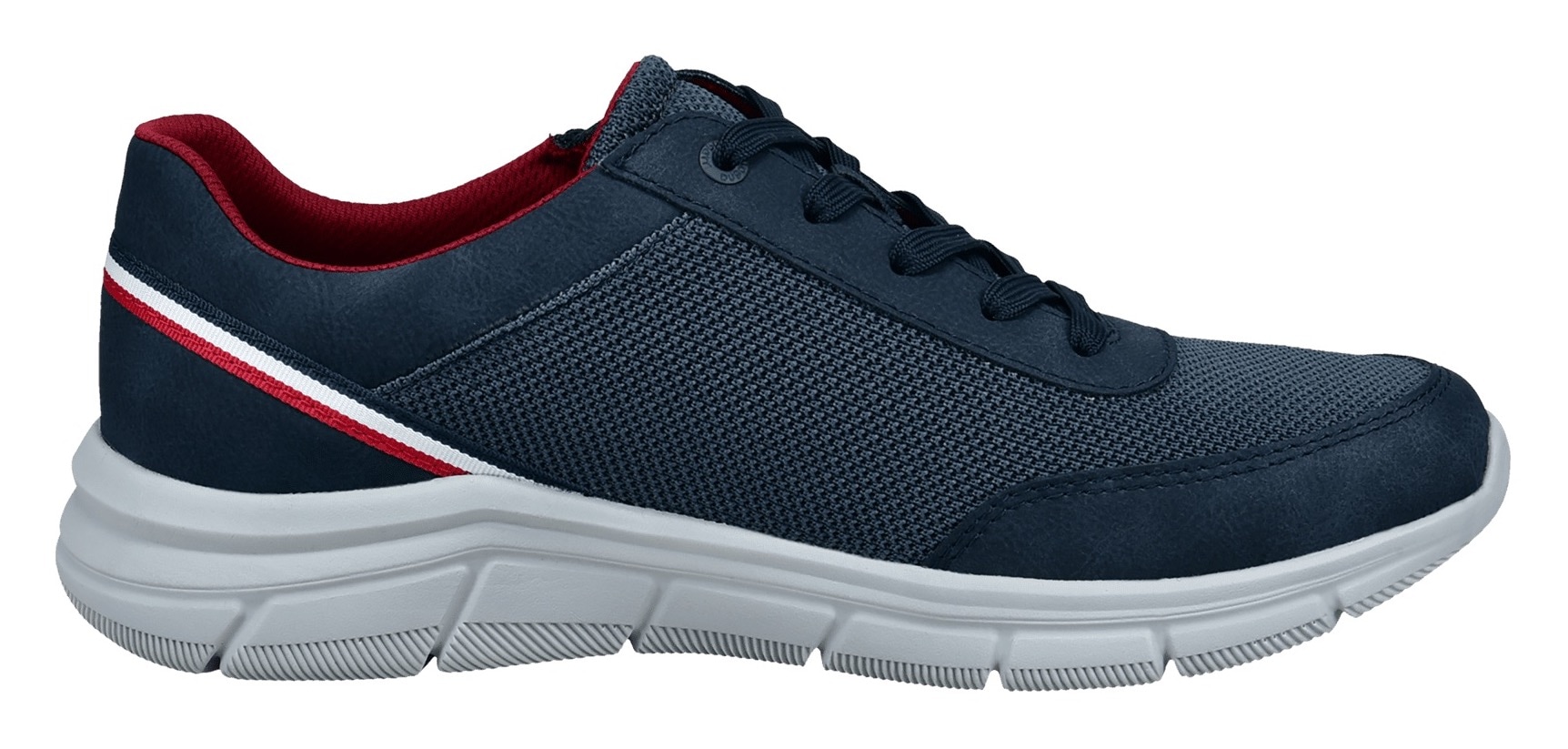 bugatti Keilsneaker, Freizeitschuh, Halbschuh, Schnürschuh mit Aussenreissverschluss