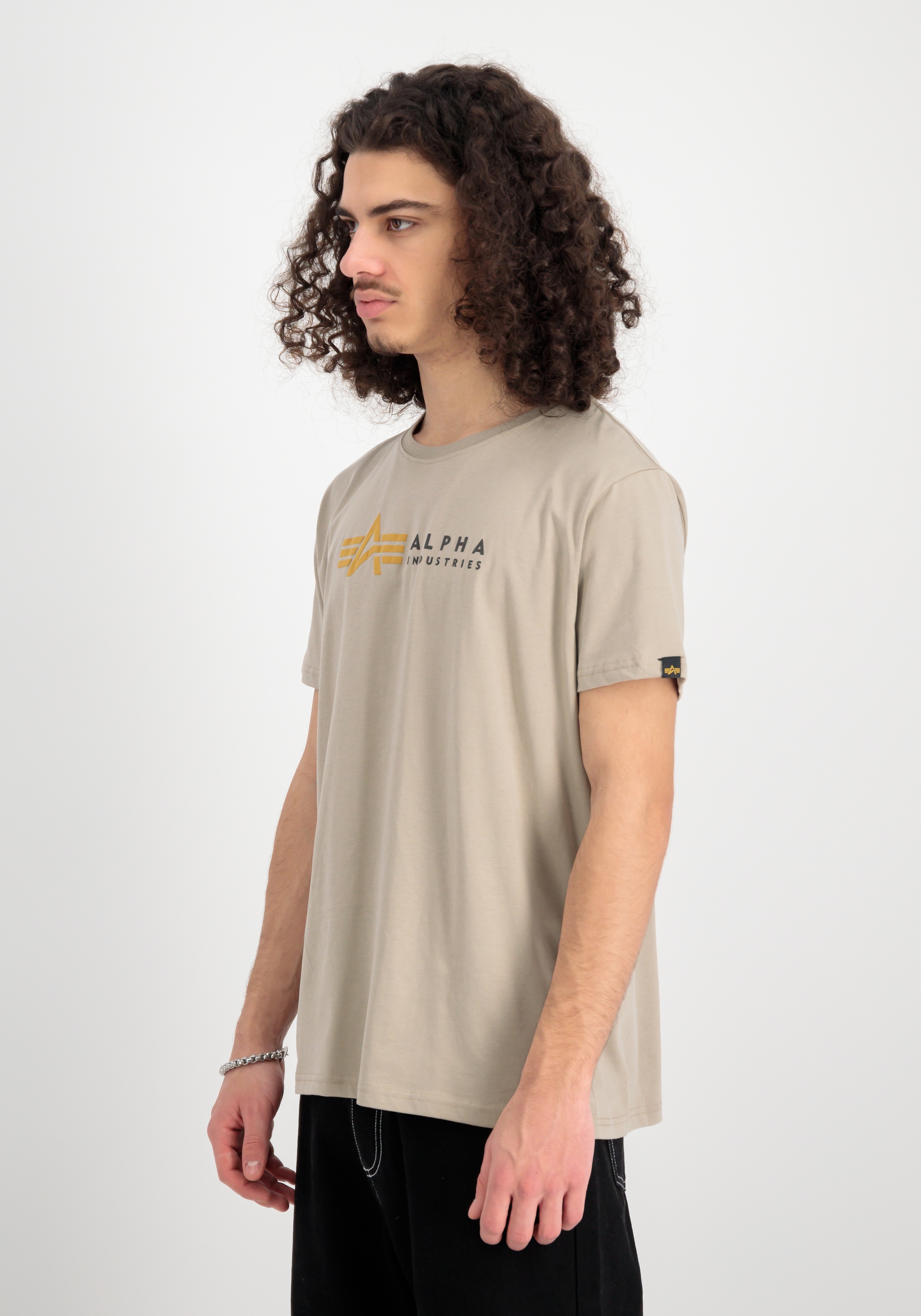 Image of Alpha Industries T-Shirt "Alpha Label T-Shirt PP"