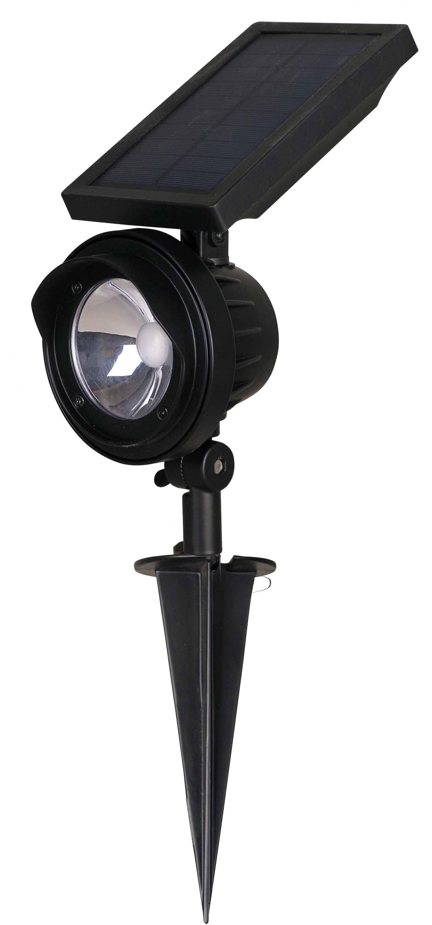 Image of LUXFORM Gartenstrahler "Solar-Intelligente Hybrid-Erdspiessleuchte - Texas" LED-Modul 1 Stk. Für den Aussenbereich geeignet IP33