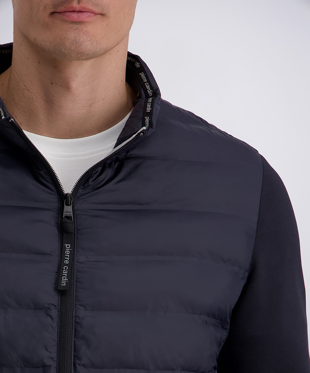 Pierre Cardin Steppjacke ohne Kapuze Stepp- Jersey- Mix