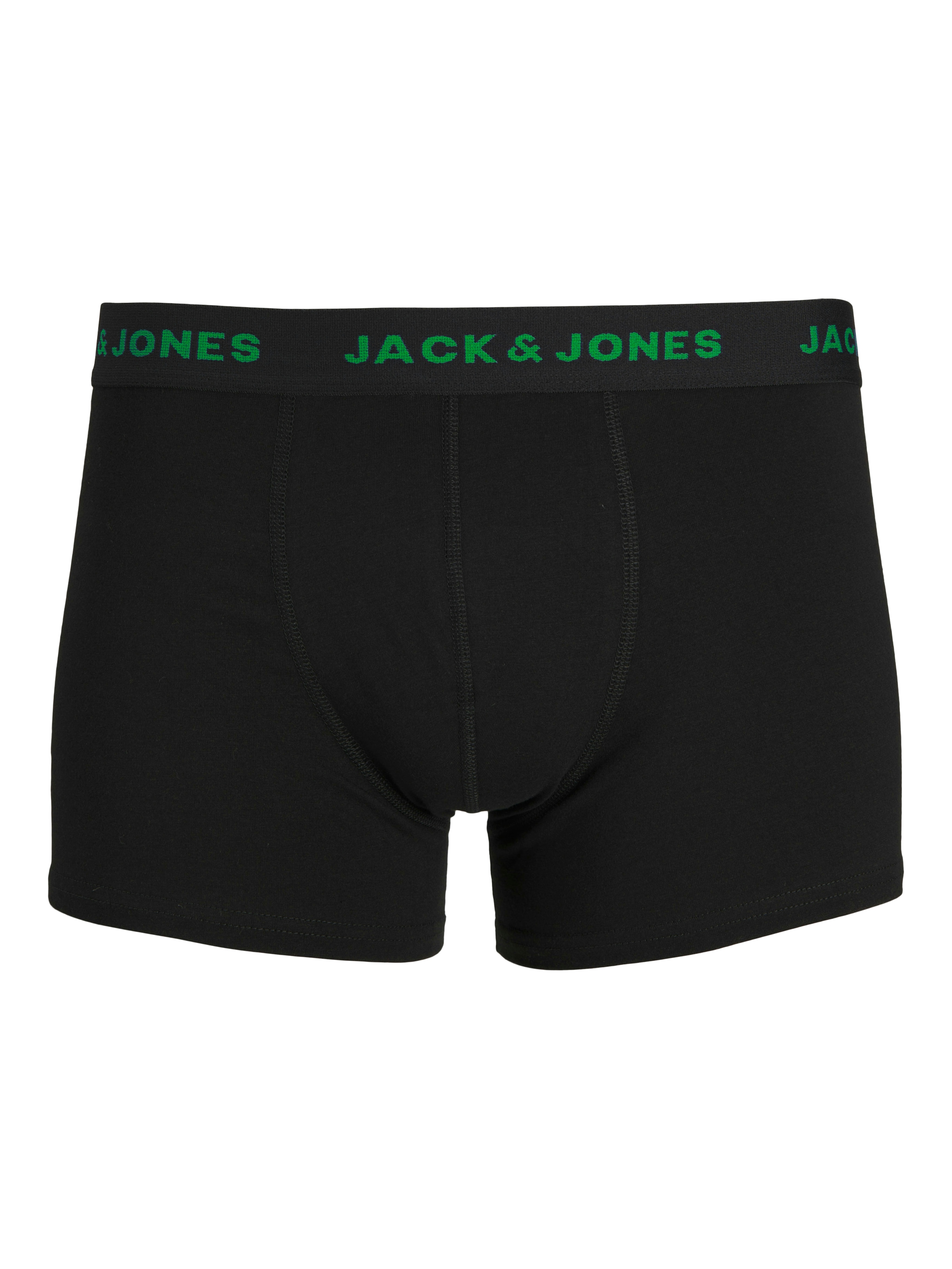 Jack & Jones Tronc »JACBLACK – Formschlüssige Boxershorts mit elastischem Bund« Packung, 5 cuis unifarben, casual, körpernah, Jersey