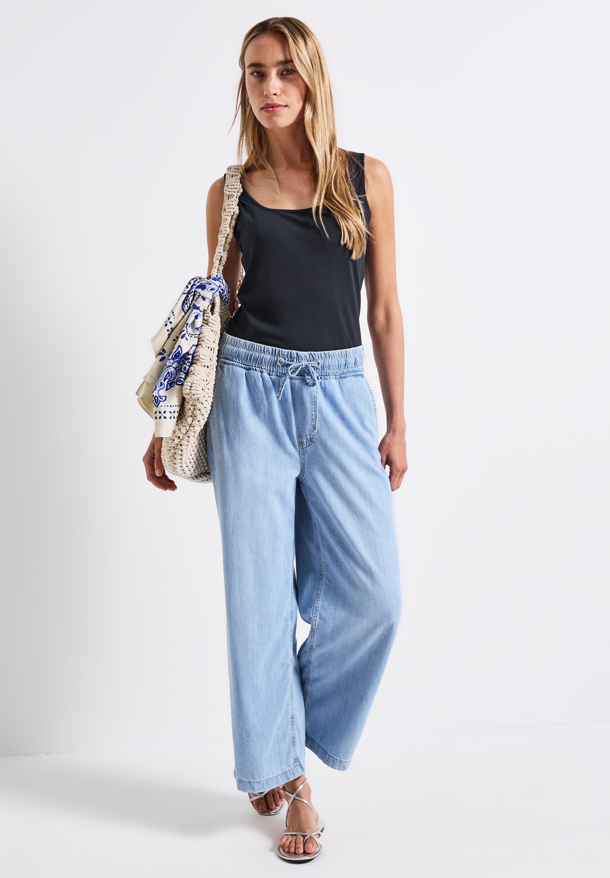 STREET ONE Shirttop, mit Square Neck