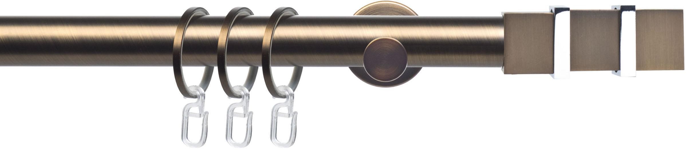Image of Liedeco Gardinenstange "CELQUADE01SG1L" Ø 25 mm 1 läufig-läufig Fixmass 1-läufig im Fixmass Ø 25 mm