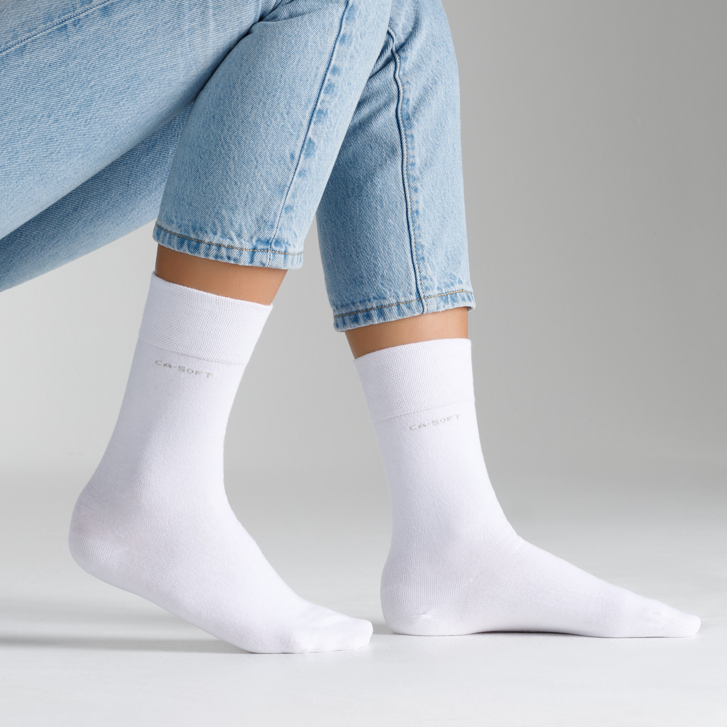 Camano Socken »ca-soft« 4 Paar,  mit verstärktem Fersen- und Zehenbereich