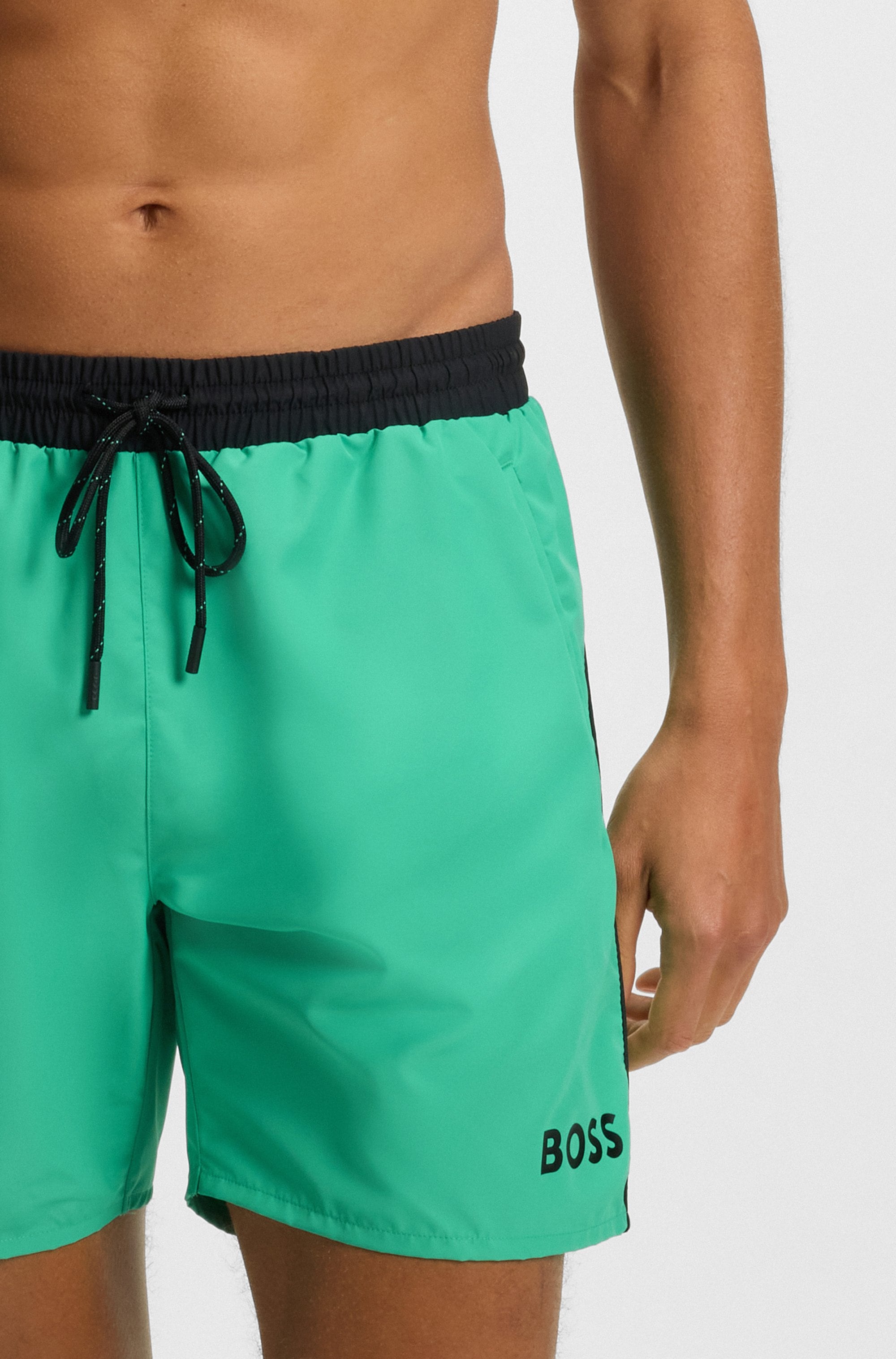 BOSS Badeshorts »Starfish«, mit Kontraststreifen