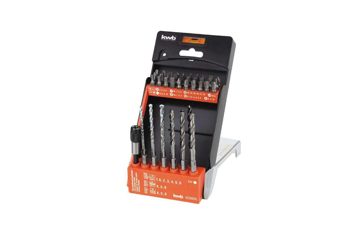 Image of kwb Bohrer- und Bit-Set, (43 tlg.) bei Ackermann Versand Schweiz