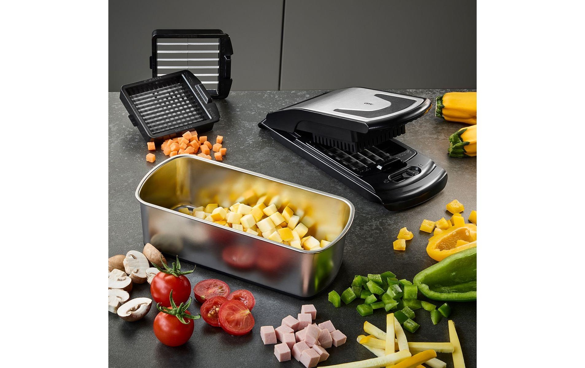 GEFU Gemüseschneider »Würfel & Stifteschneider« Schneidegerät für Würfel und Stifte